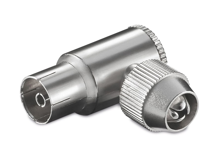 GOOBAY Koaxial-Winkelkupplung