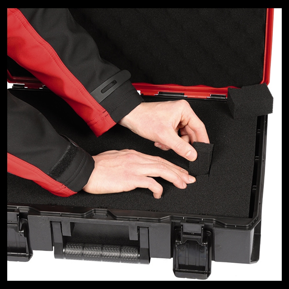 EINHELL Systemkoffer E-Case S-F inkl. grid foam