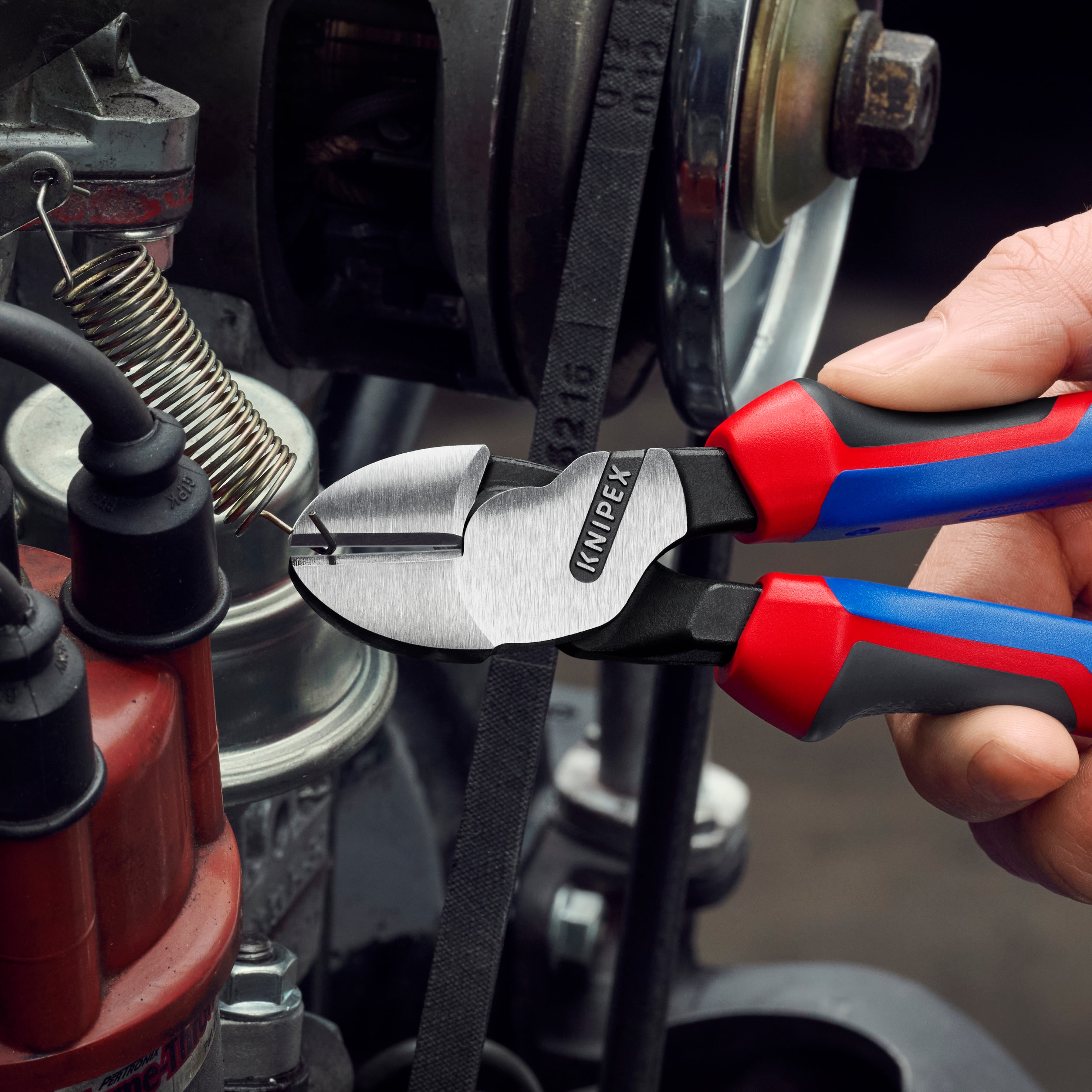 KNIPEX Kraft-Seitenschneider, 74 02 200, 200 mm