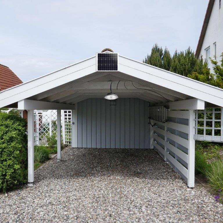 LUXULA Solar LED-Hängeleuchte, CCT, 40 W, 500 lm