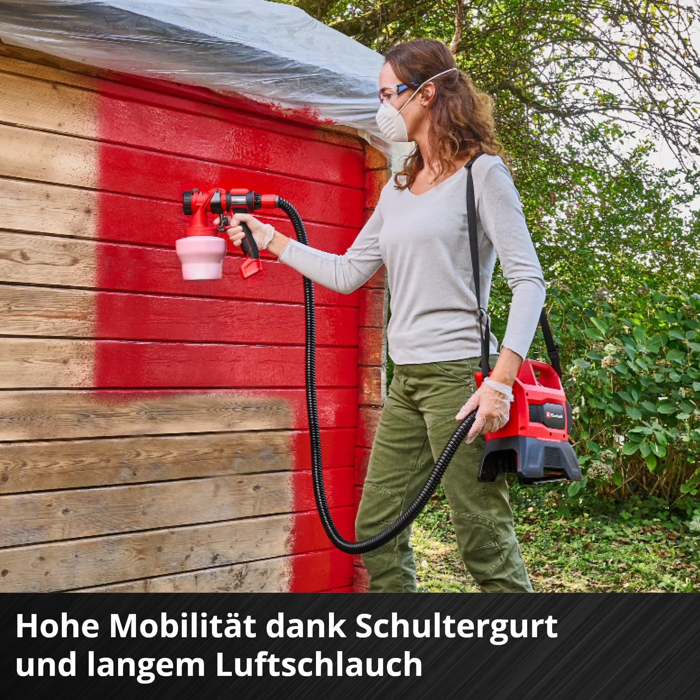 EINHELL Akku-Farbsprühsystem TE-SY 18/90 Li Kit (1x 4,0 Ah) EINHELL Akku-Farbsprühsystem TE-SY 18/90 Li Kit (1x 4,0 Ah)