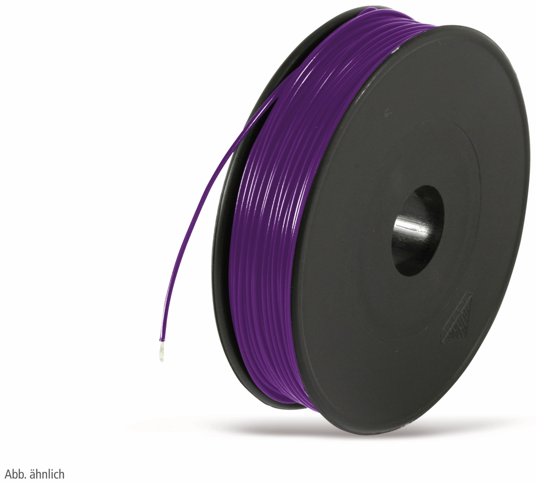RAUTRONIC Litze, 1x0,25, 100m Spule, violett, LIYV