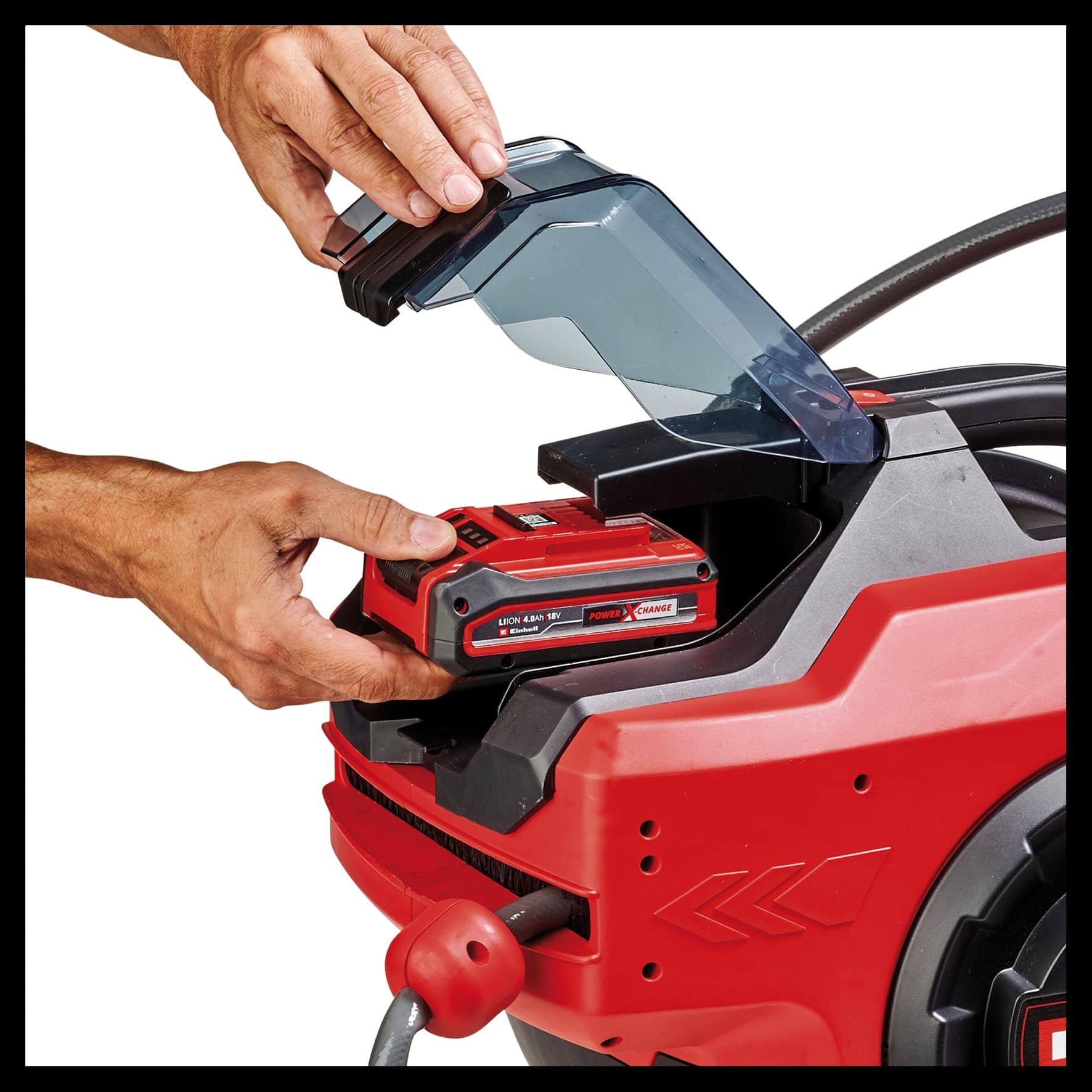 EINHELL Akku-Schlauchtrommel GE-HR 18/30 WH Li + Starterset EINHELL Akku-Schlauchtrommel GE-HR 18/30 WH Li + Starterset