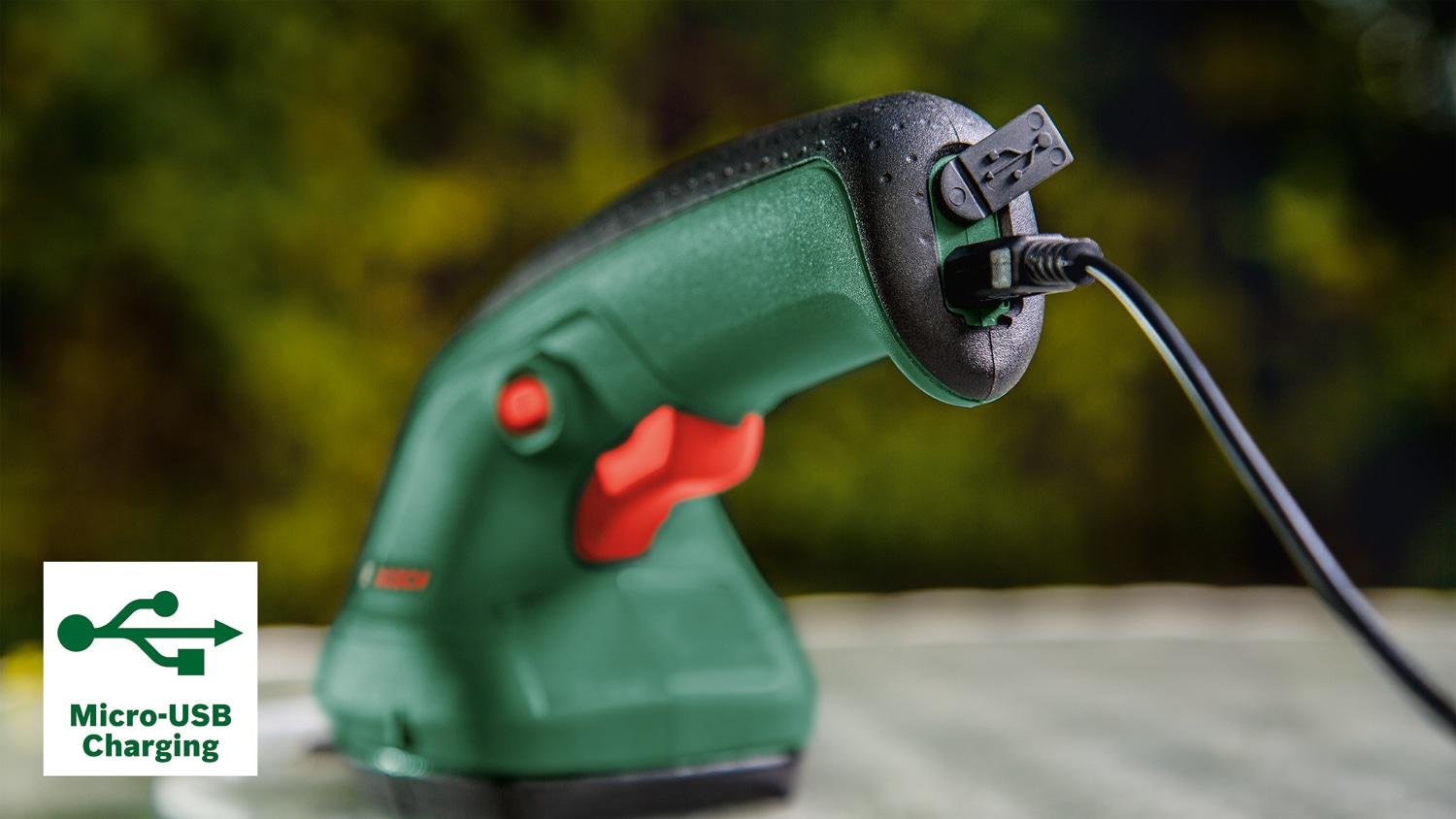 BOSCH Akku-Gras und Strauchschere, EasyShear, 0600833303