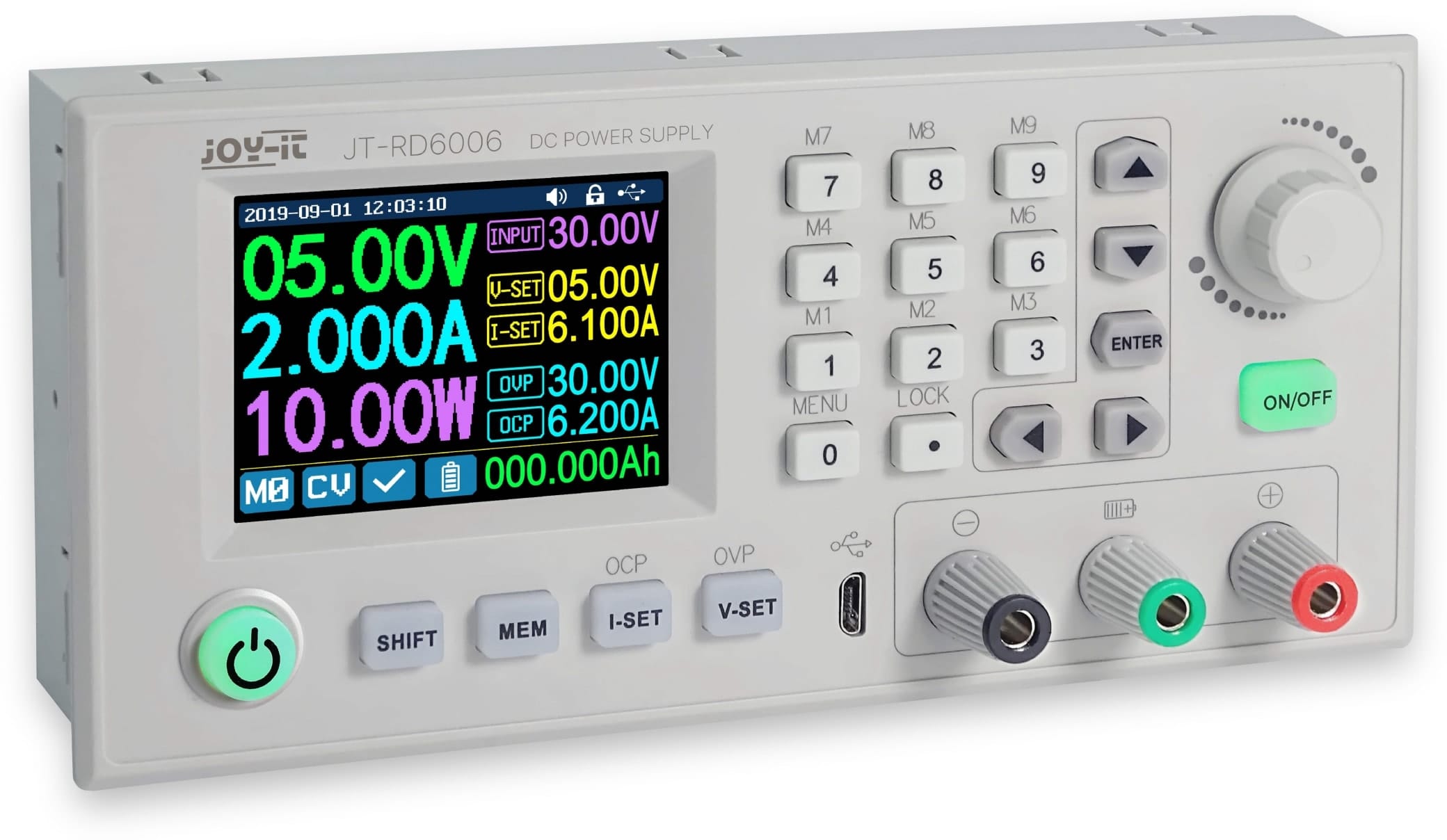 JOY-IT, Steuerung für Labornetzteil, JT-RD6006, 0 - 60 V, 0 - 6 A