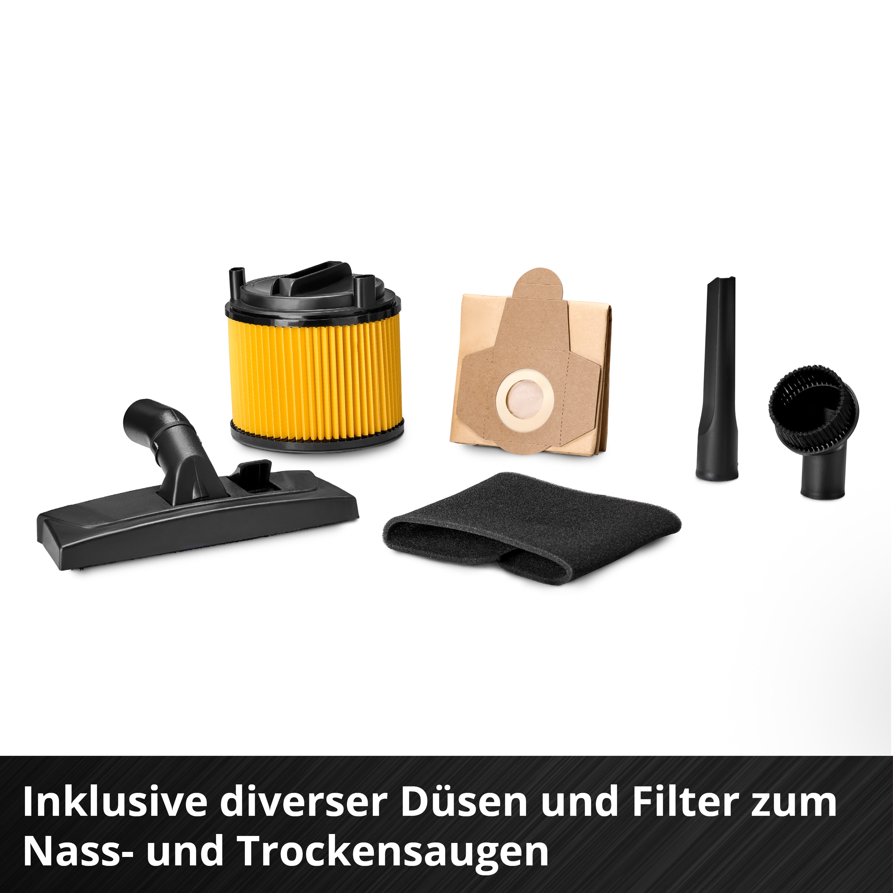 EINHELL Akku-Nass-Trockensauger TC-VC 18/20 Li S, Solo EINHELL Akku-Nass-Trockensauger TC-VC 18/20 Li S, Solo