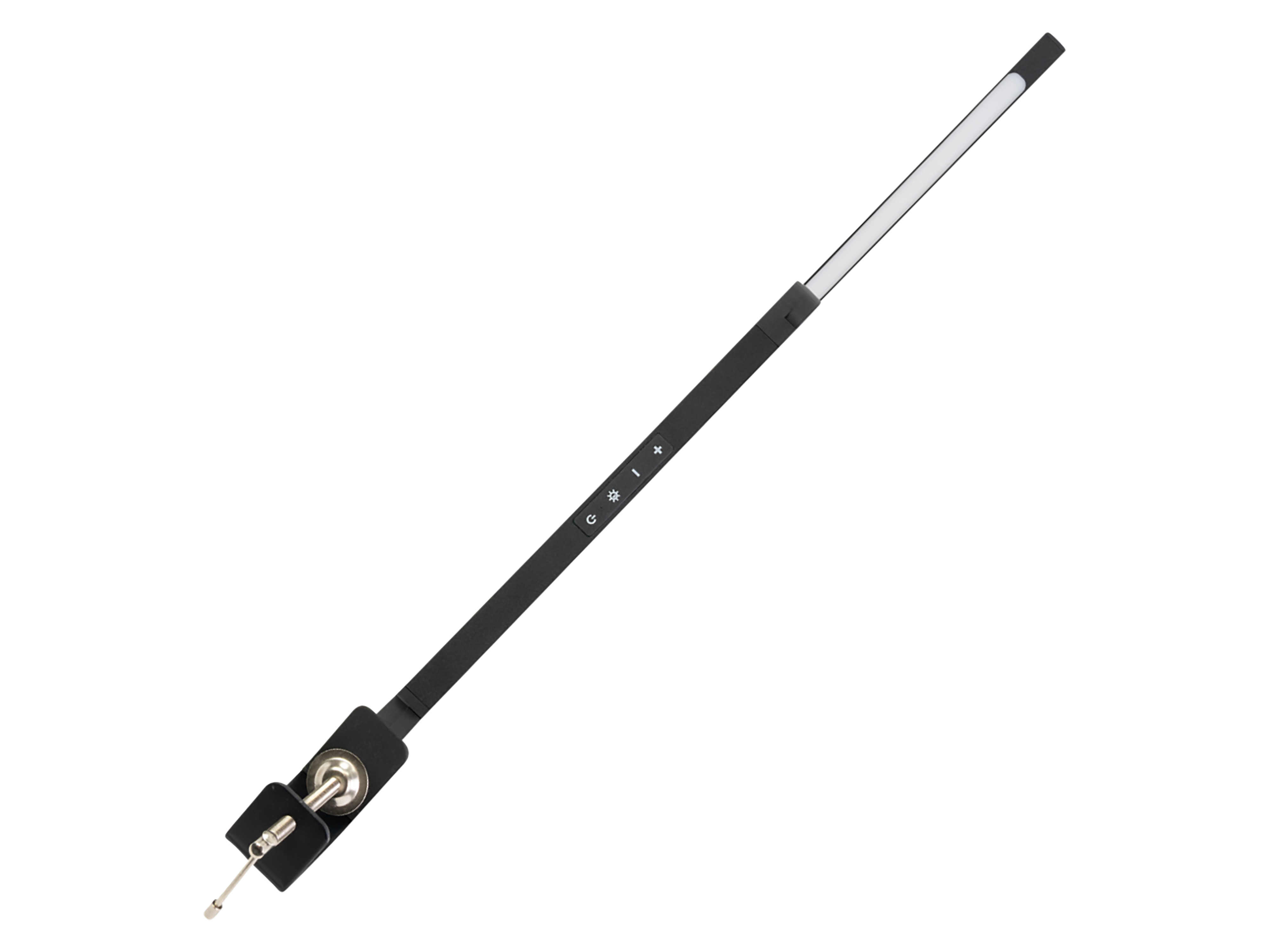 LUXULA LED-Schreibtischleuchte mit Clip, 10 W, CCT, EEK: F, 450 lm, IP20, schwarz