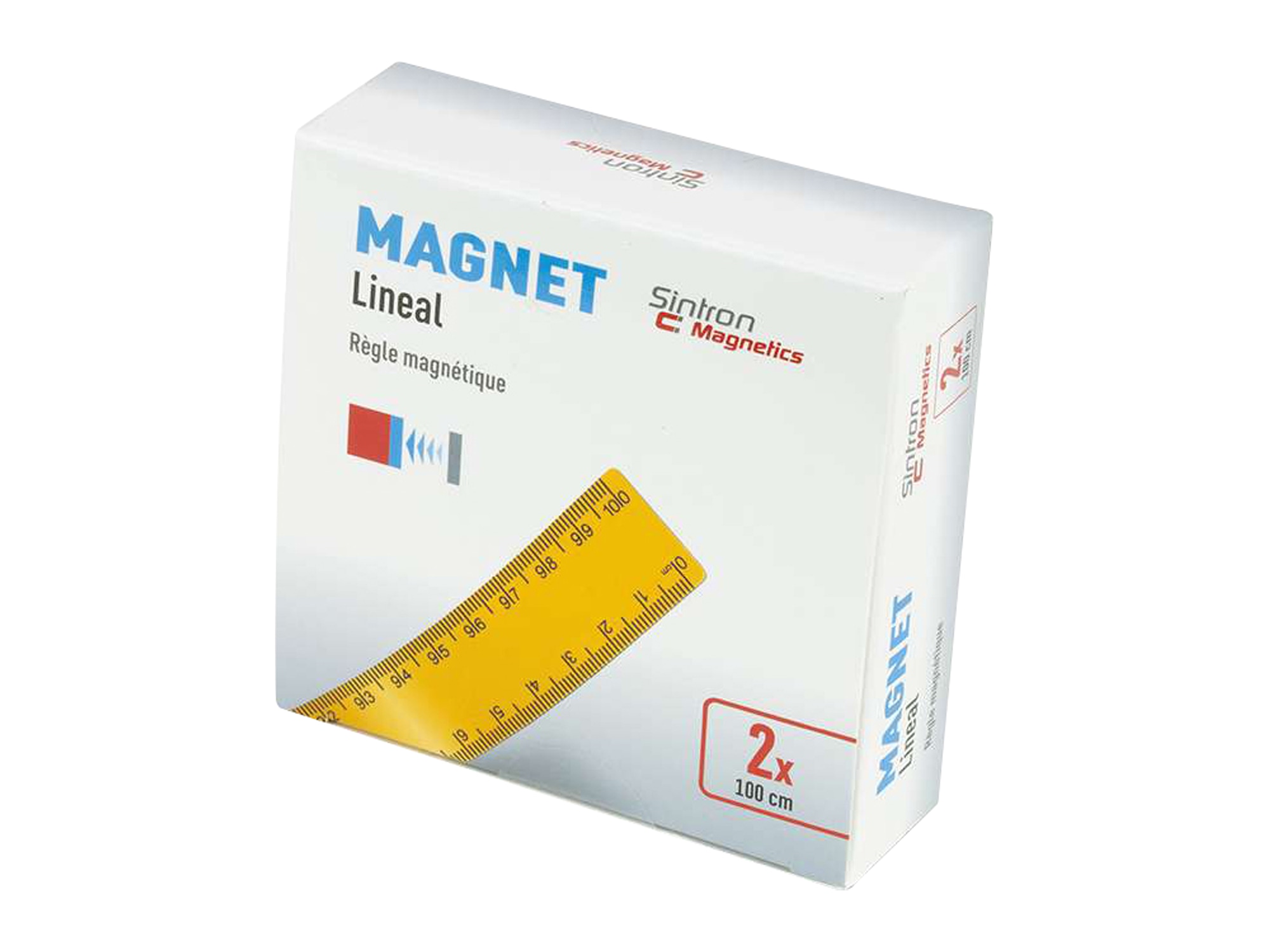SINTRON Magnetlineal Magnetics 100 cm, 2 Stück SINTRON Magnetlineal Magnetics 100 cm, 2 Stück
