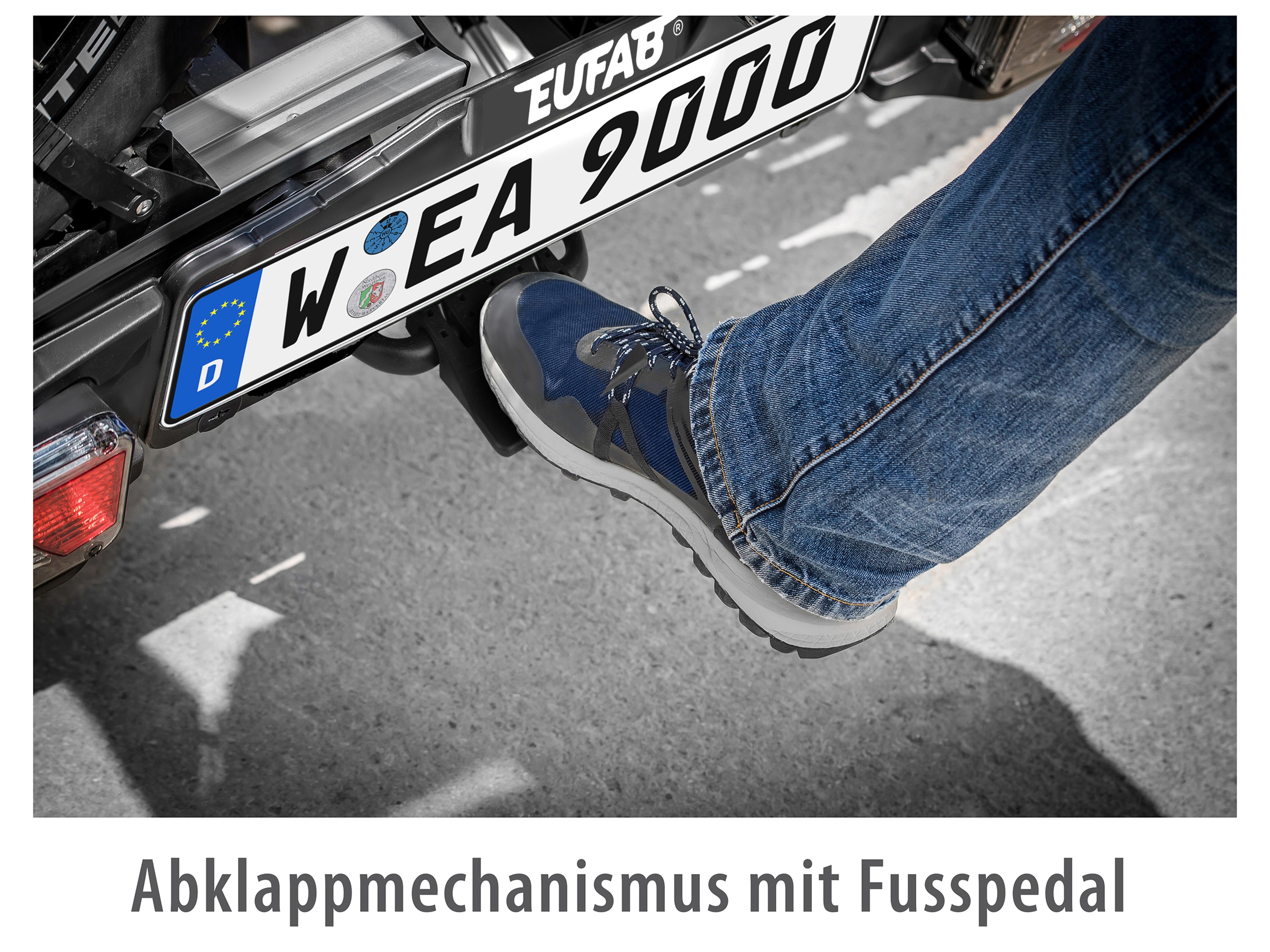 EUFAB Fahrradträger PREMIUM PLUS 2, 11523, für 2 Fahrräder