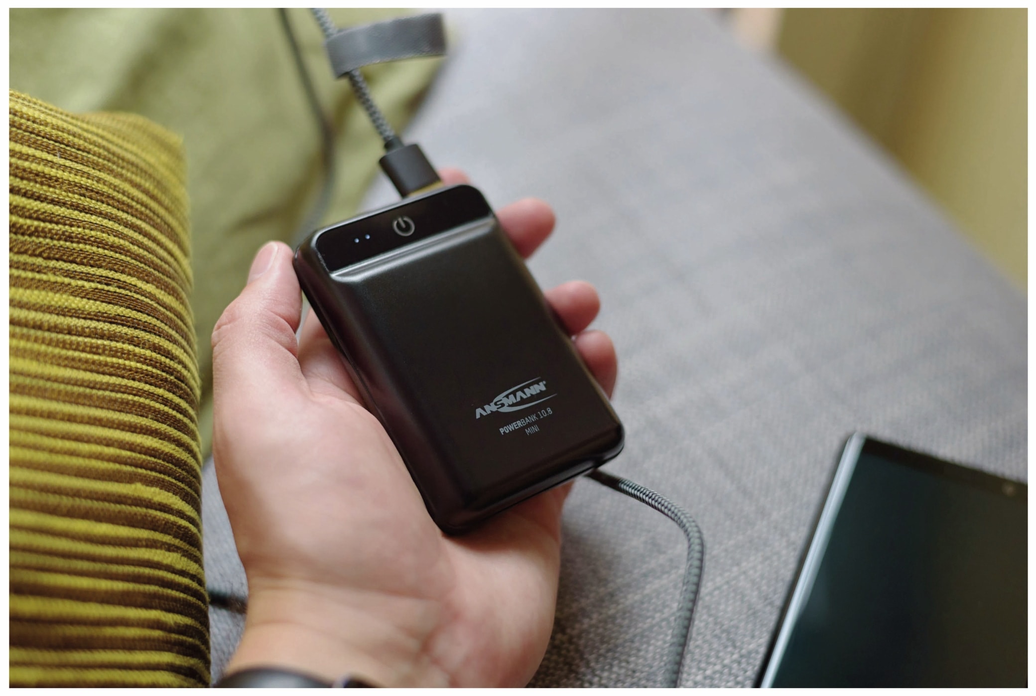 ANSMANN USB Powerbank 10.8 mini, 10.000 mAh ANSMANN USB Powerbank 10.8 mini, 10.000 mAh