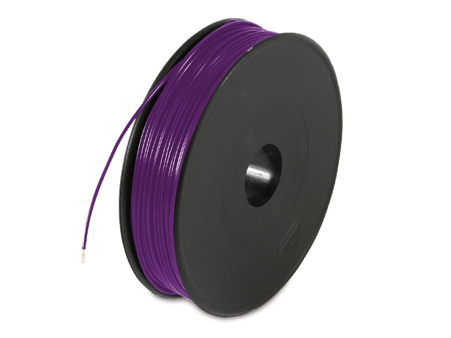 RAUTRONIC Schaltdraht YV, 0,8 mm, 25 m, violett RAUTRONIC Schaltdraht YV, 0,8 mm, violett