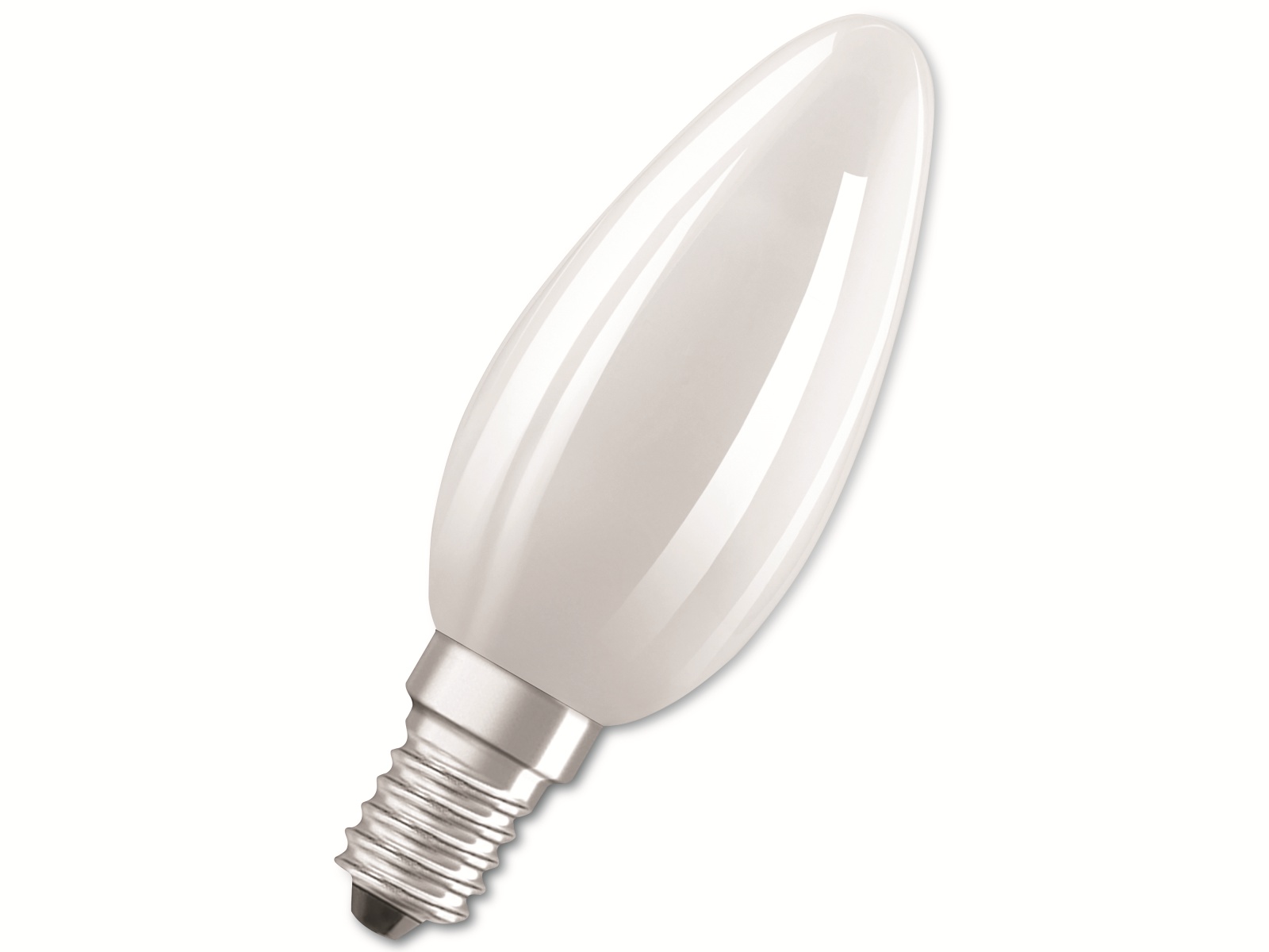 OSRAM LED-Lampe, CLA60, matt, E14, EEK: D, 5,5W, 806lm, 2700K, 3 Stk