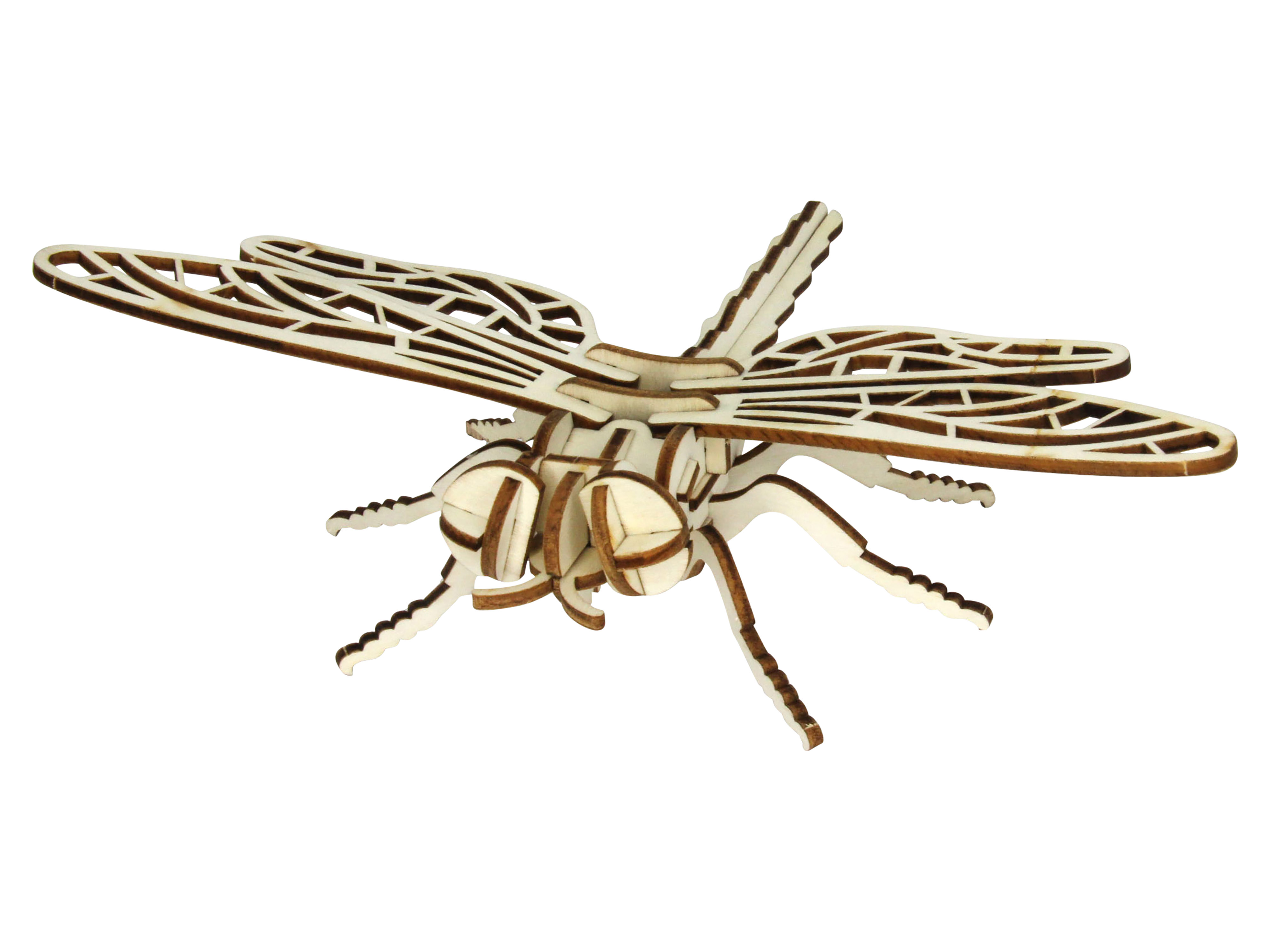 SOL-EXPERT 3D Holz Puzzle Libelle