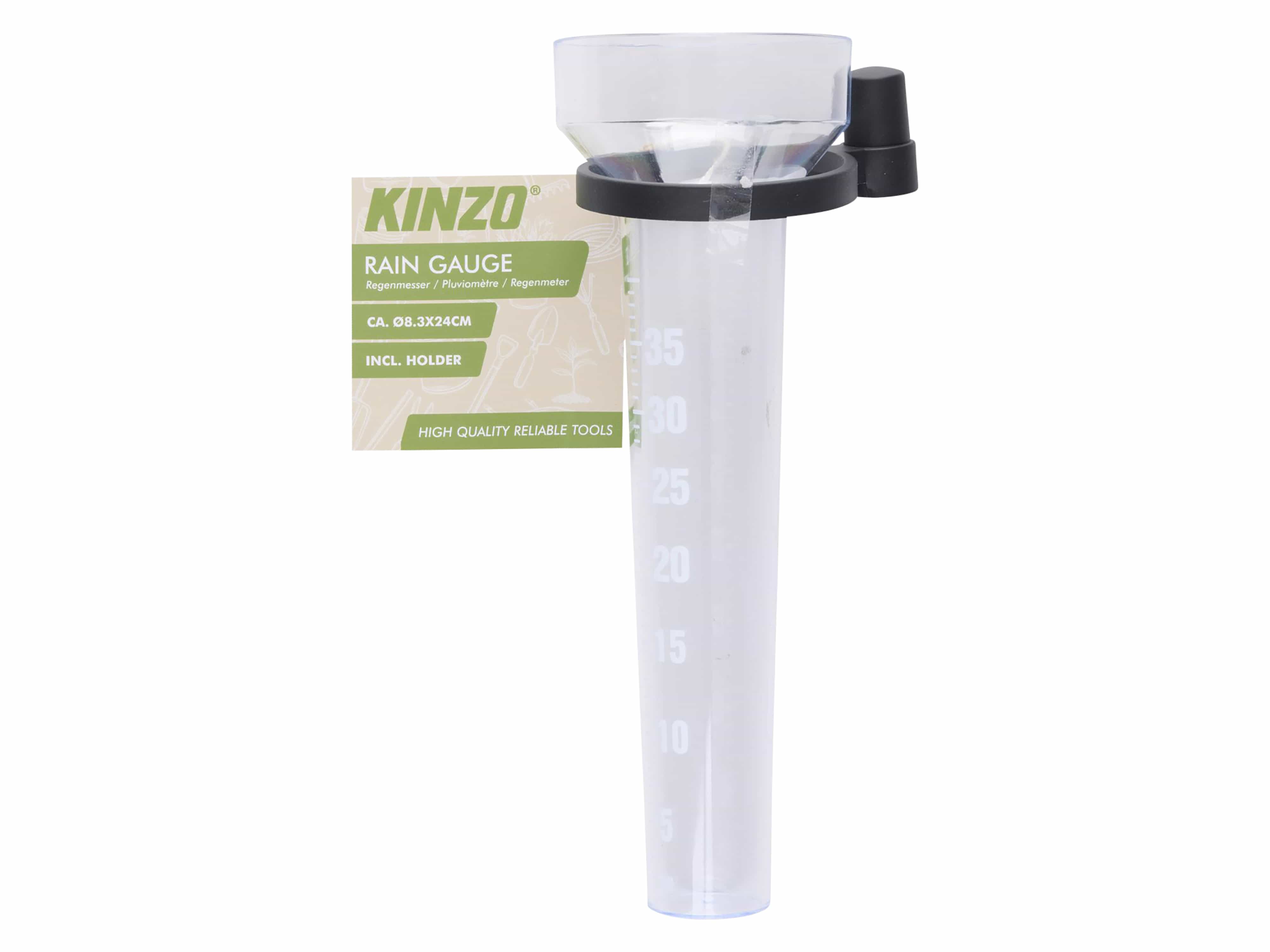 KINZO Regenmesser, Ø 8,3 cm, 40 ml KINZO Regenmesser, Ø 8,3 cm, 40 ml