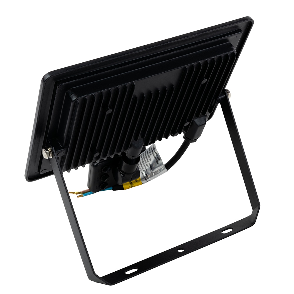LUXULA LED-Fluter mit Bewegungsmelder, EEK: F, 50W, 5000lm, 3000K, schwarz