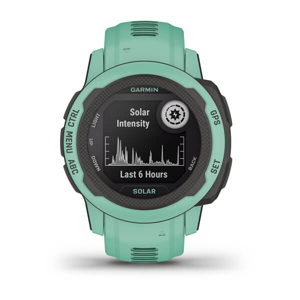 GARMIN Smartwatch Instinct 2S Solar Pastellgrün
