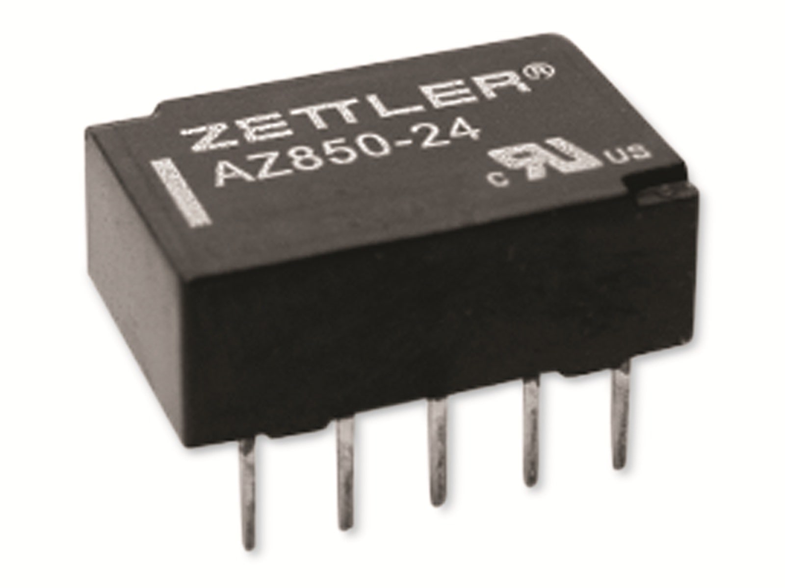 ZETTLER Printrelais, AZ850P2-5, 5V, 2 Wechsler, 220V/DC, THT ZETTLER Printrelais, AZ850P2-5, 5V, 2 Wechsler, 220V/DC, THT