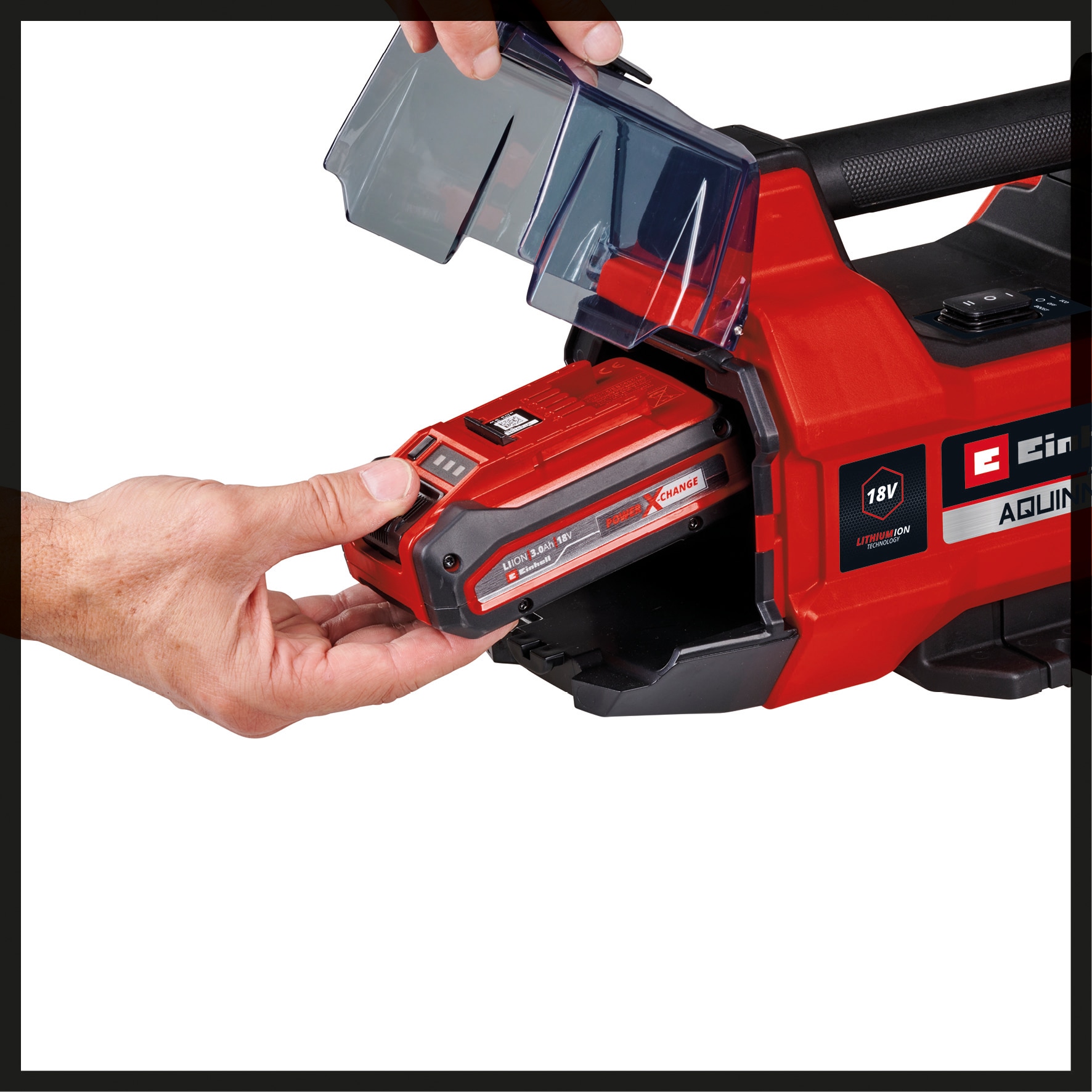 EINHELL Akku-Gartenpumpe AQUINNA 18/28 + Starterset