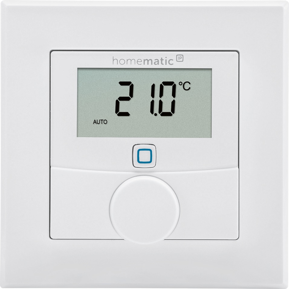 HOMEMATIC IP 156669A0, Wandthermostat mit Luftfeuchtigkeitssensor, 2 Stück