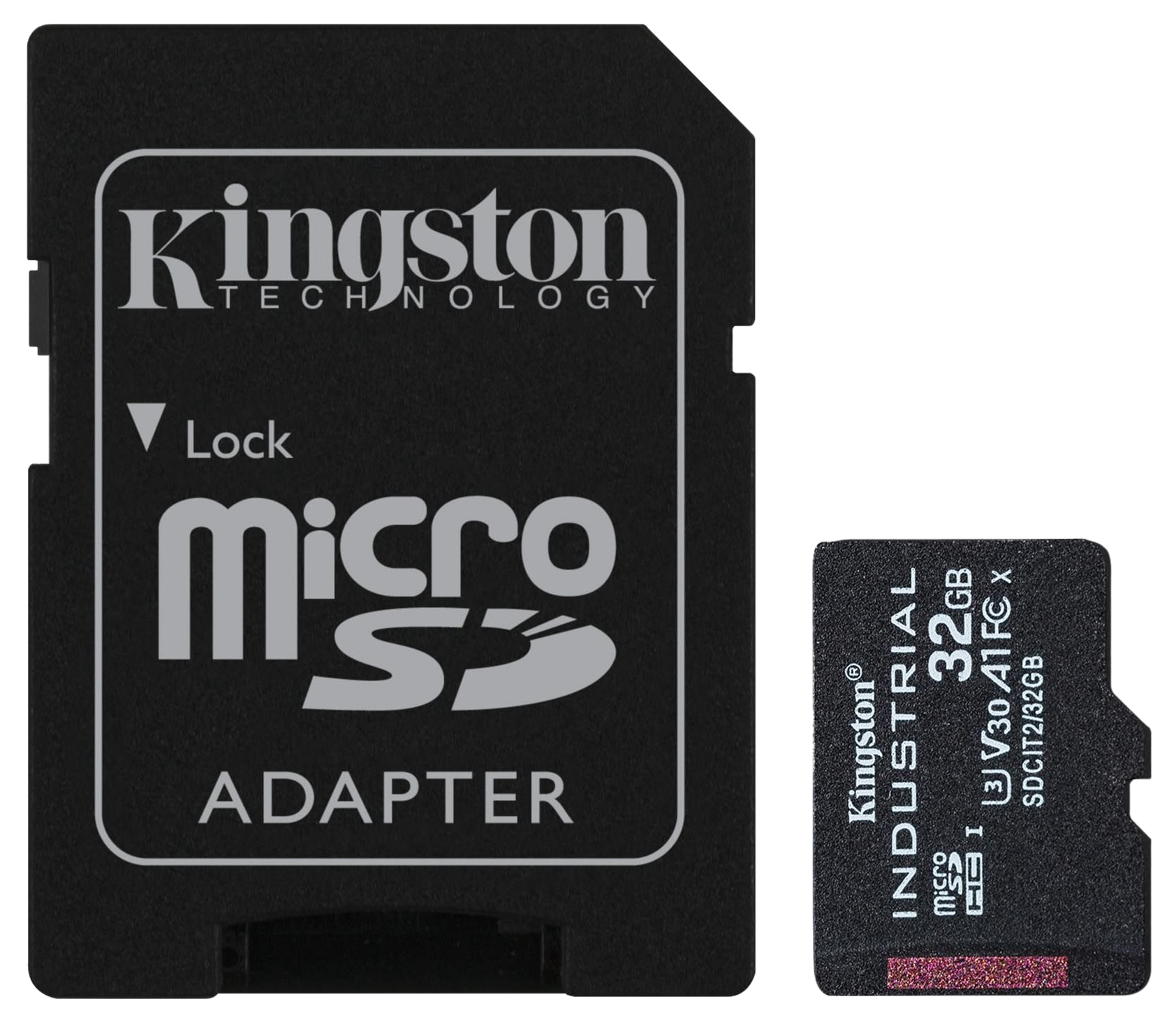 KINGSTON MicroSDHC Karte Industrial 32GB inkl. SD-Adapter KINGSTON MicroSDHC Karte Industrial 32GB inkl. SD-Adapter