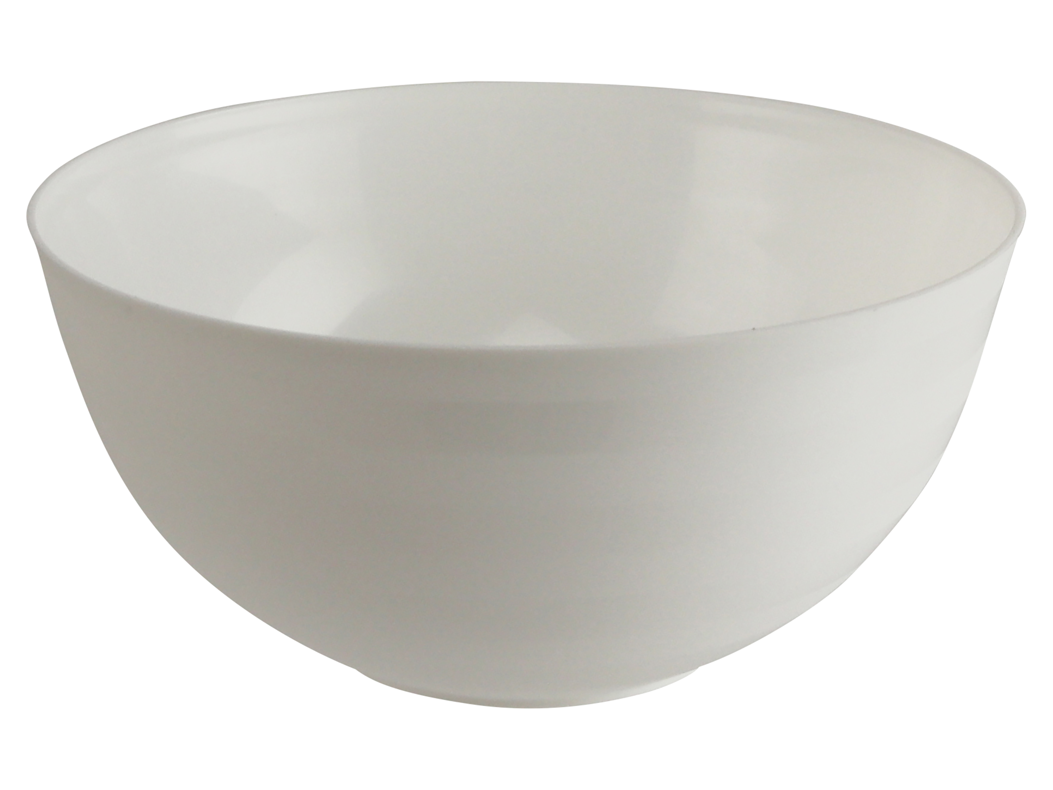 Camping-Schalen, 4-teilig, weiß, Ø 140mm