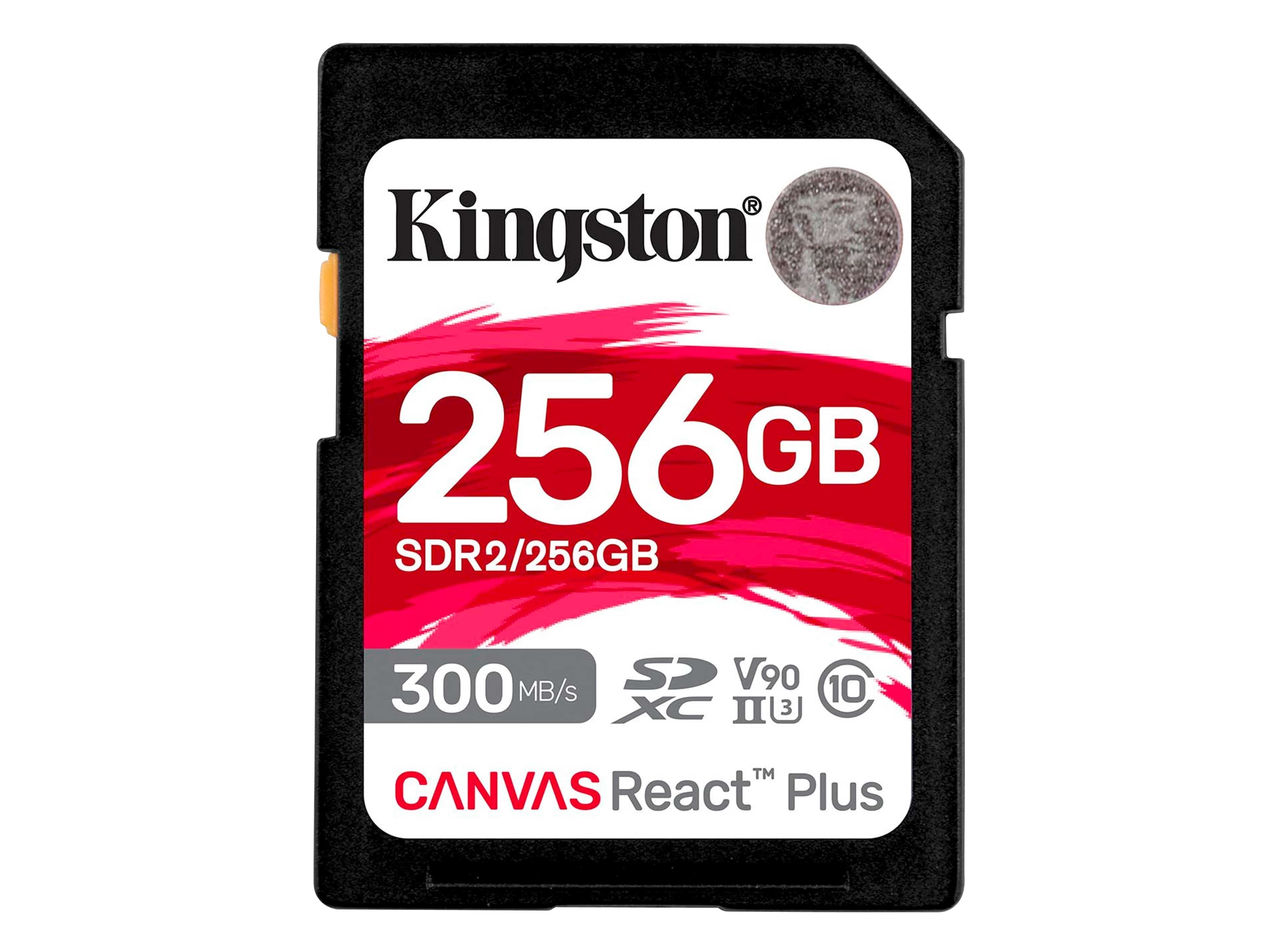 KINGSTON SD-Card Canvas React Plus 256GB KINGSTON SD-Card Canvas React Plus 256GB
