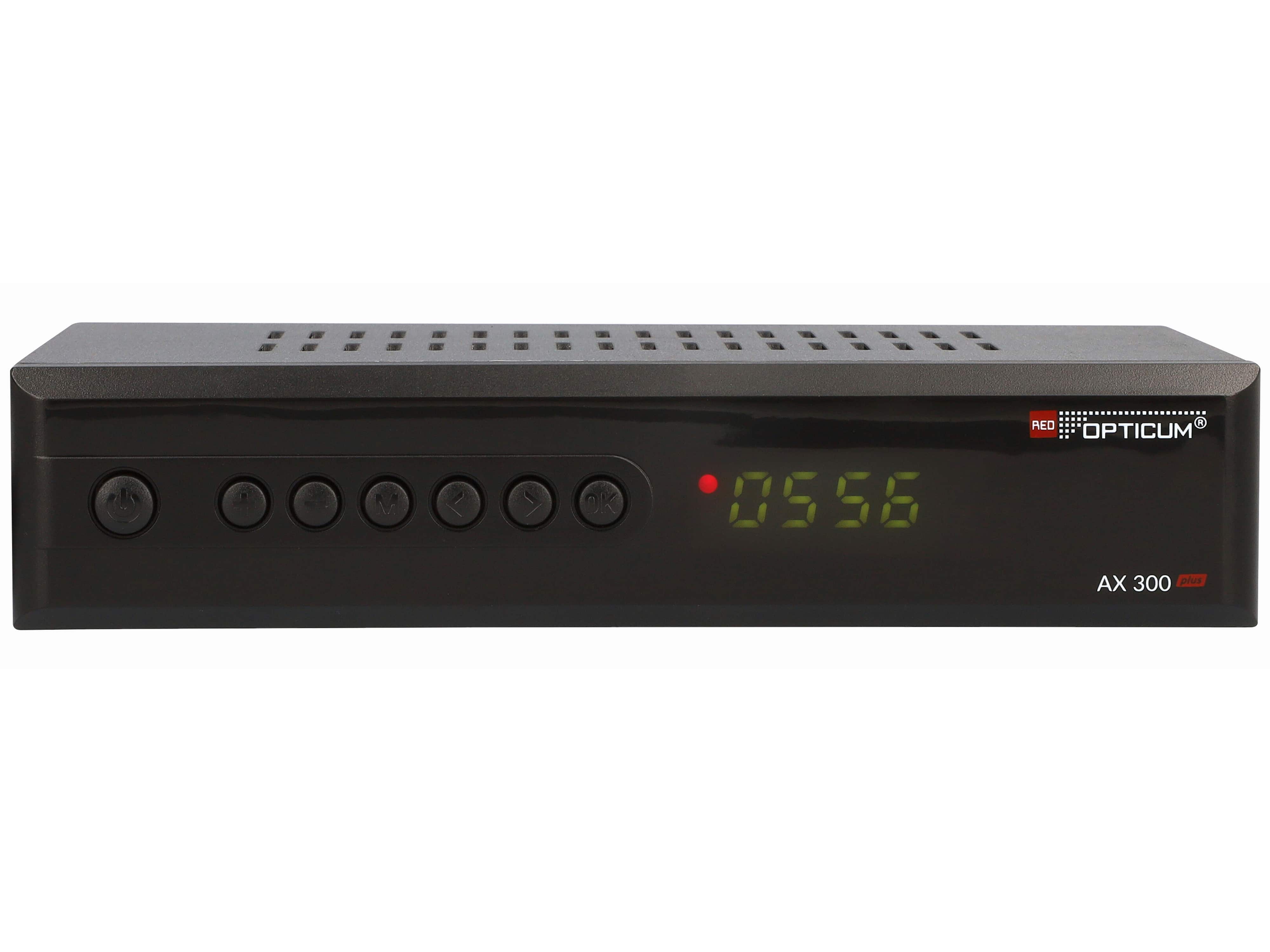 RED OPTICUM DVB-S HDTV-Receiver AX300 plus, schwarz
