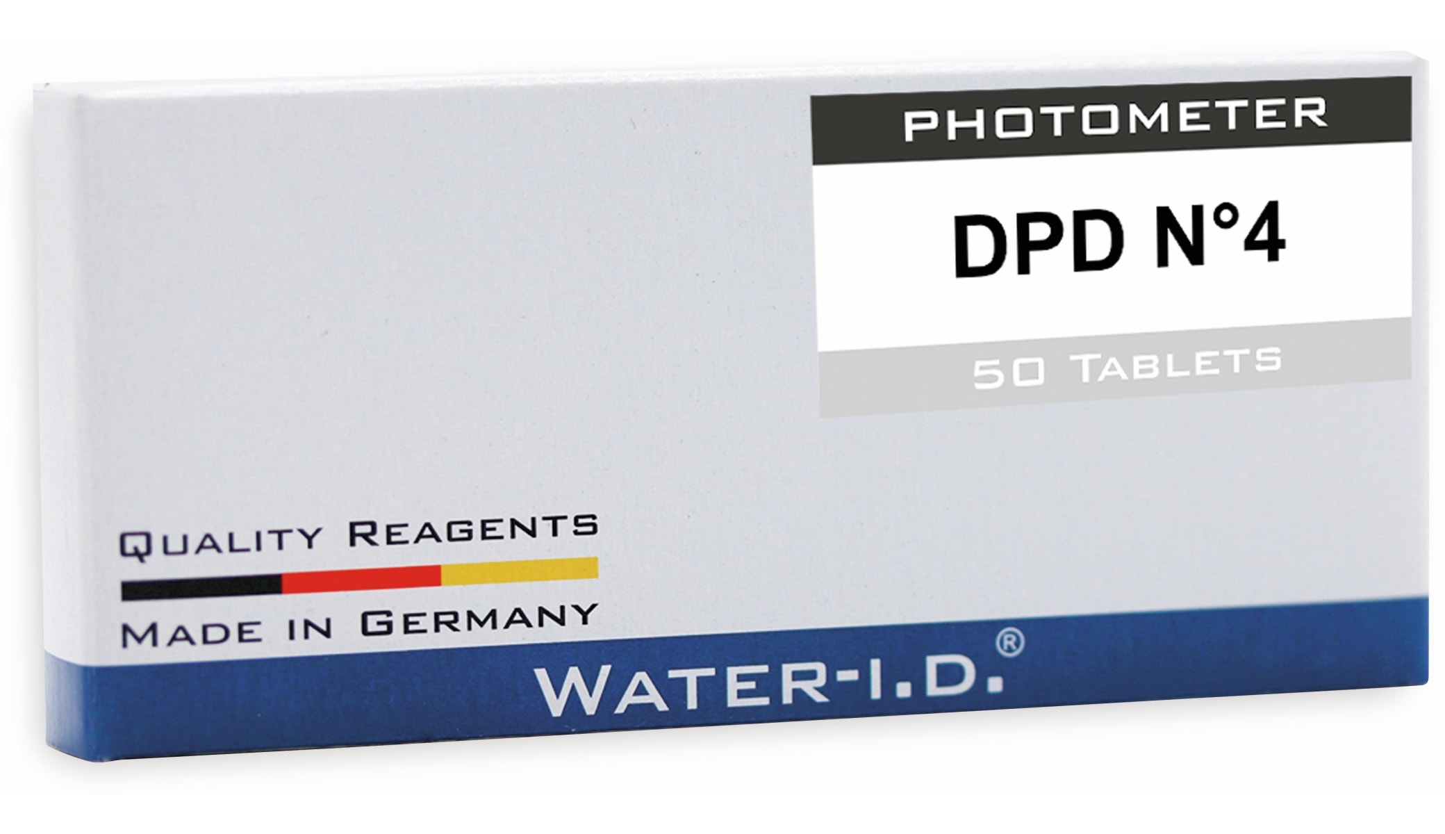 WATER-I.D. Tabletten DPD N°4 für PoolLab, 50 Stück WATER-I.D. Tabletten DPD N°4 für PoolLab, 50 Stück
