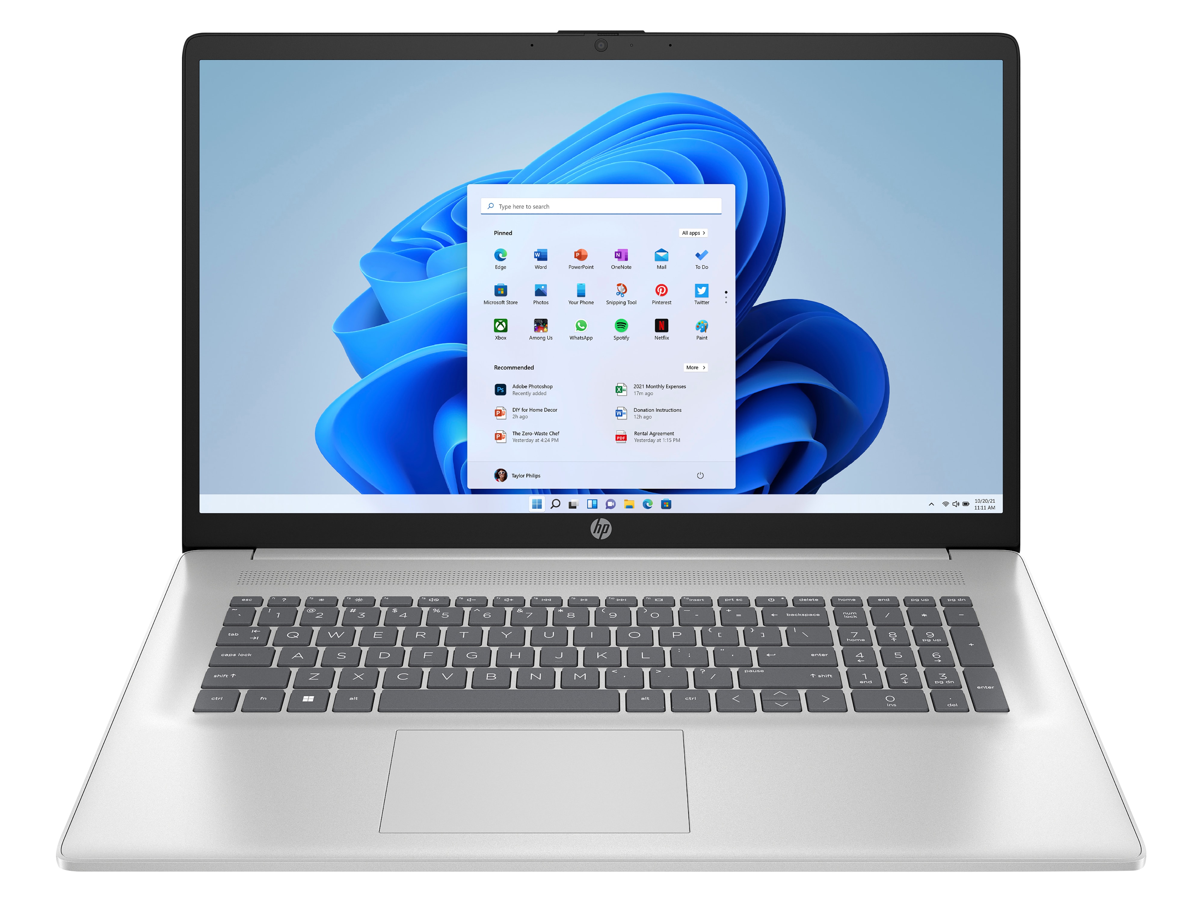 HP Notebook 17-cn3676ng, 43,9cm (17,3"), Full HD, Intel® Core™ i7 i7-1355U, 16 GB DDR4-SDRAM