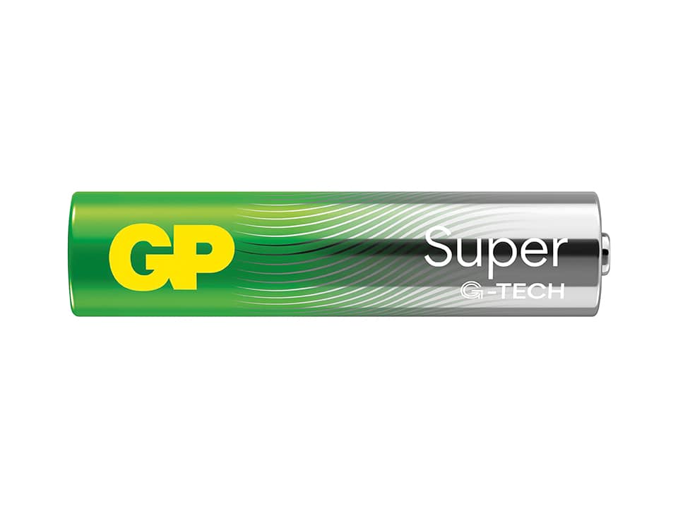 GP Super Alkaline, AAA Micro Batterie, 1,5 V, 8 Stück GP AAA-Batterie Alkaline Super, 1,5V, 8 Stück