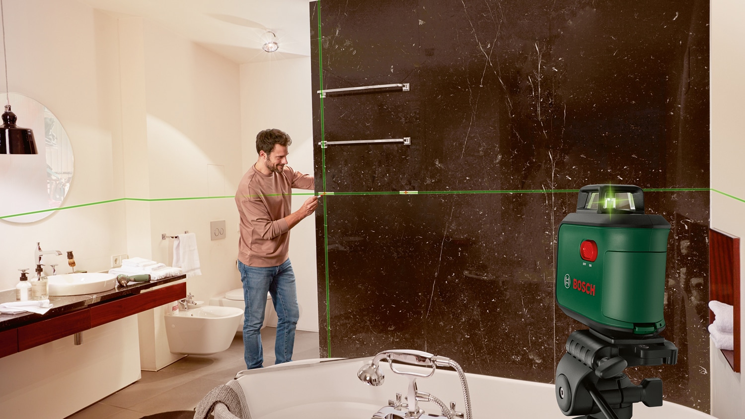 BOSCH Kreuzlinien-Laser, AdvancedLevel 360, 0603663BZ0