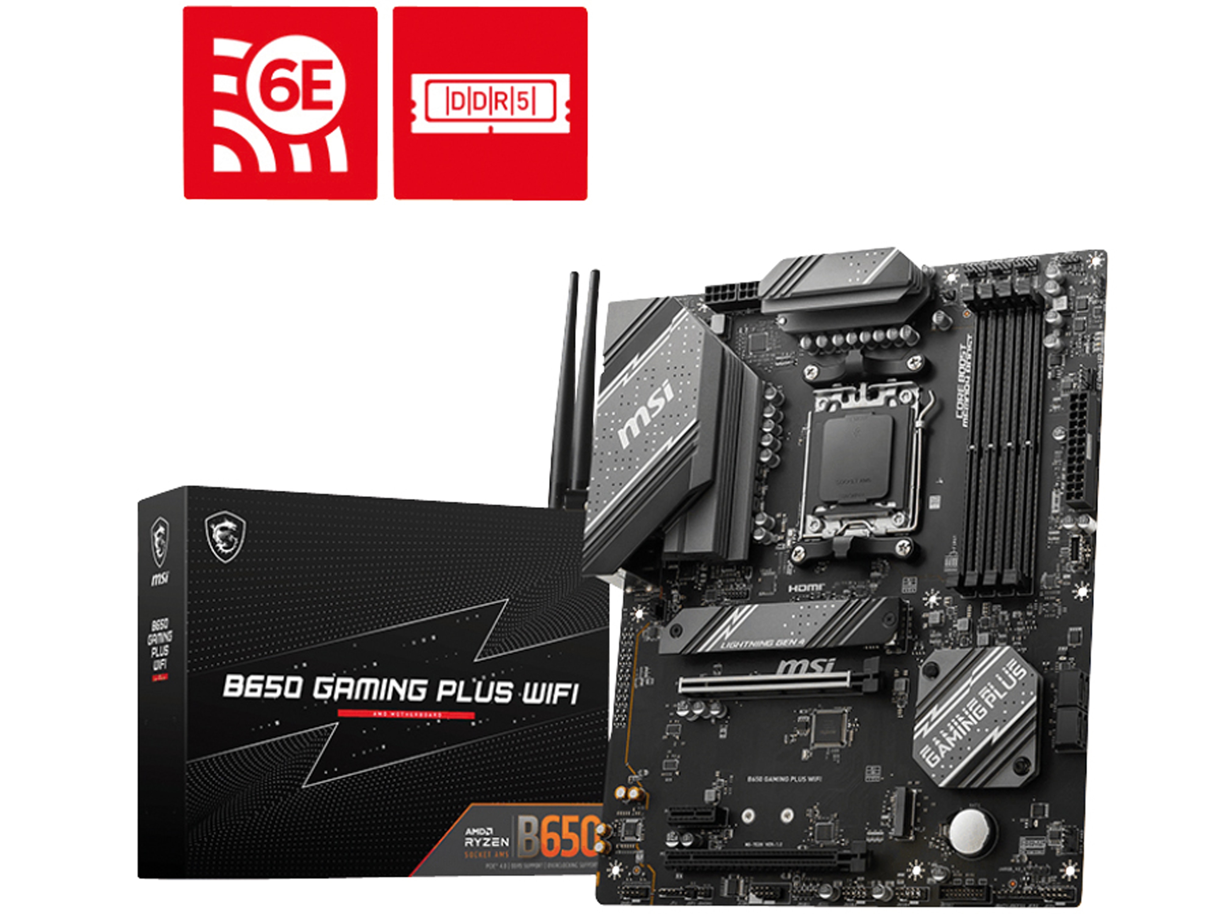 MSI Mainboard B650 Gaming Plus WiFi MSI Mainboard B650 Gaming Plus WiFi