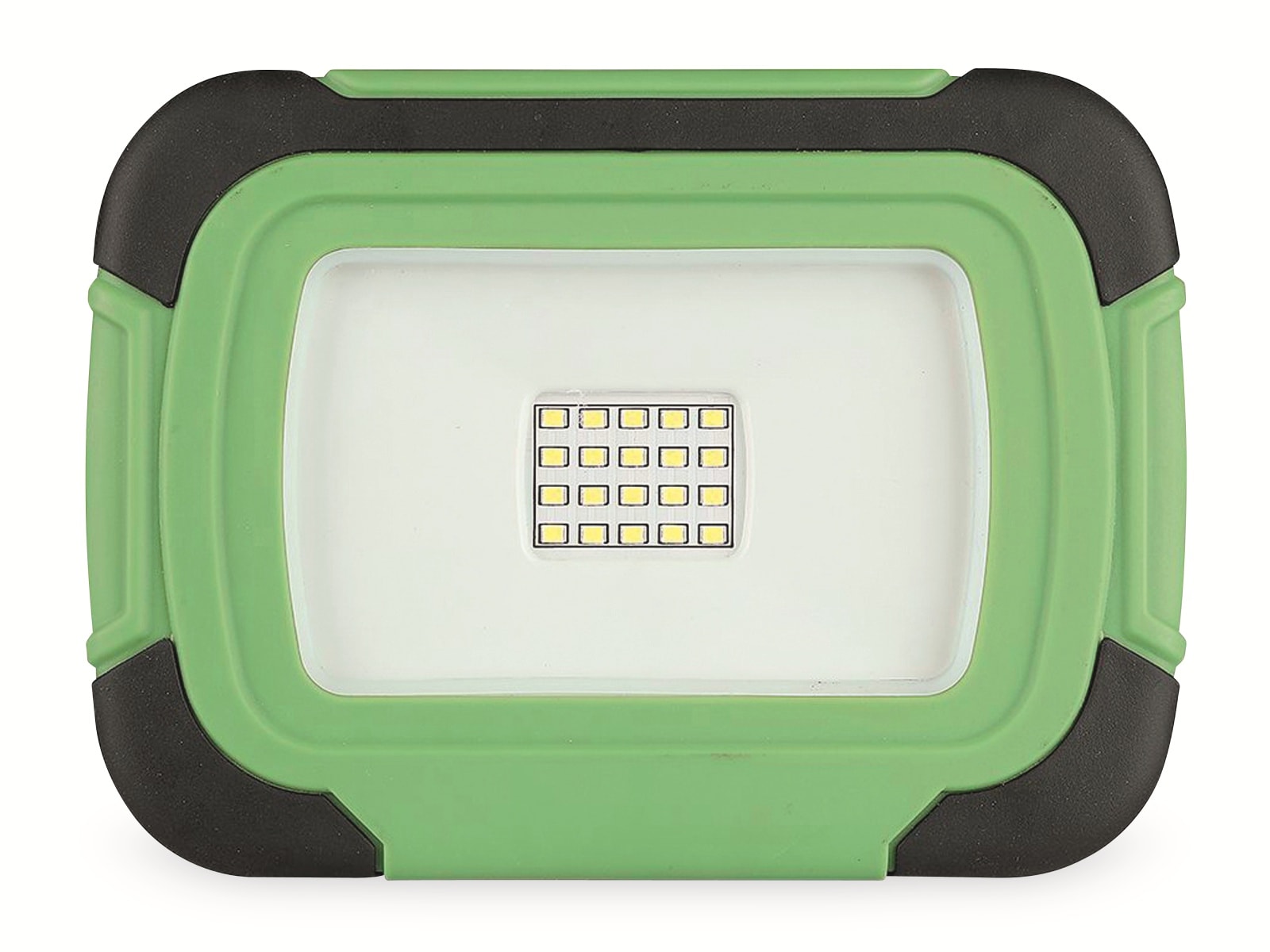 V-TAC LED-Fluter VT-11-R, 10 W, 700 lm, 6400 K, Akkubetrieb, grün/schwarz