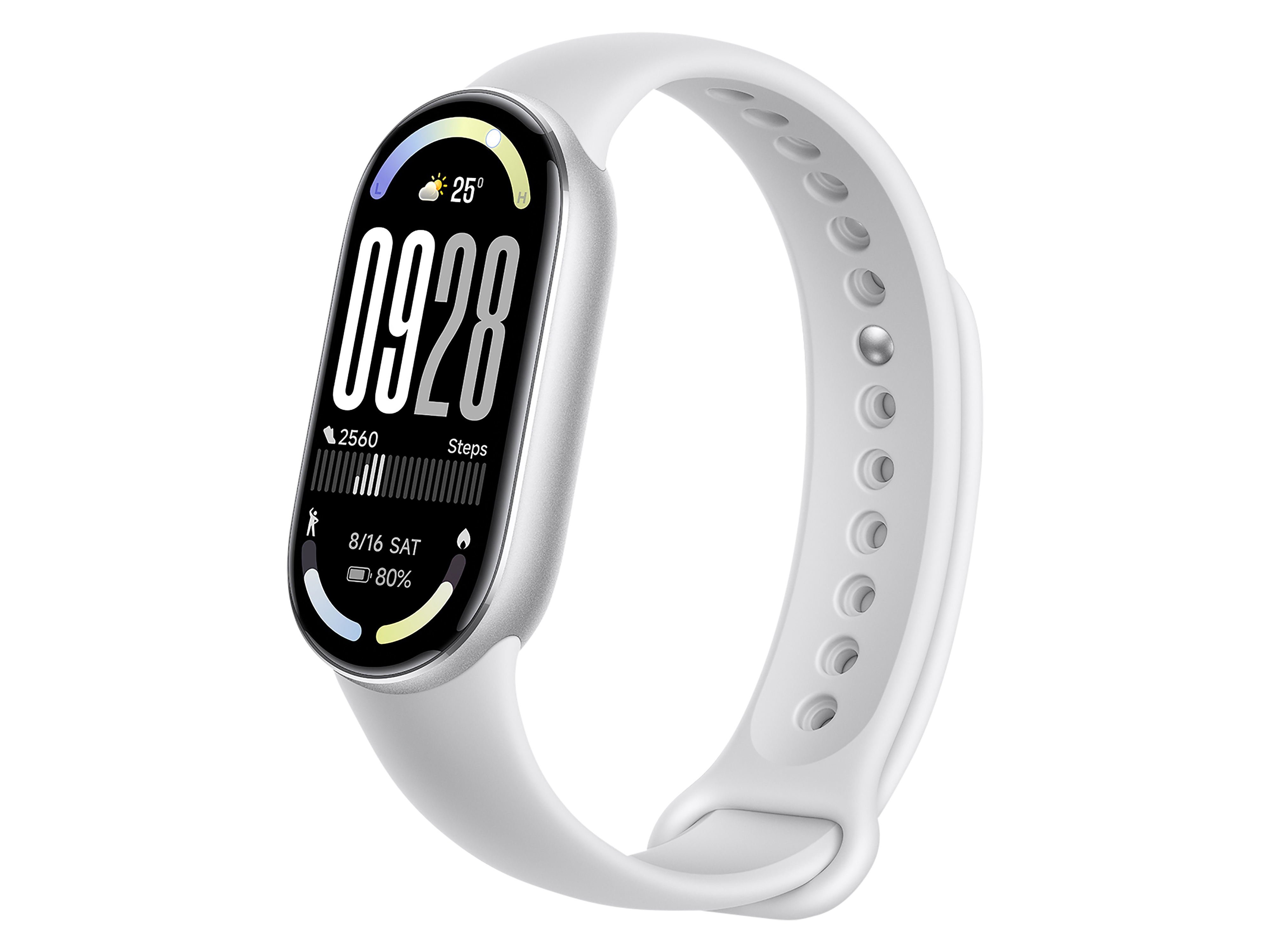 XIAOMI Fitnessarmband Smart Band 10 silber