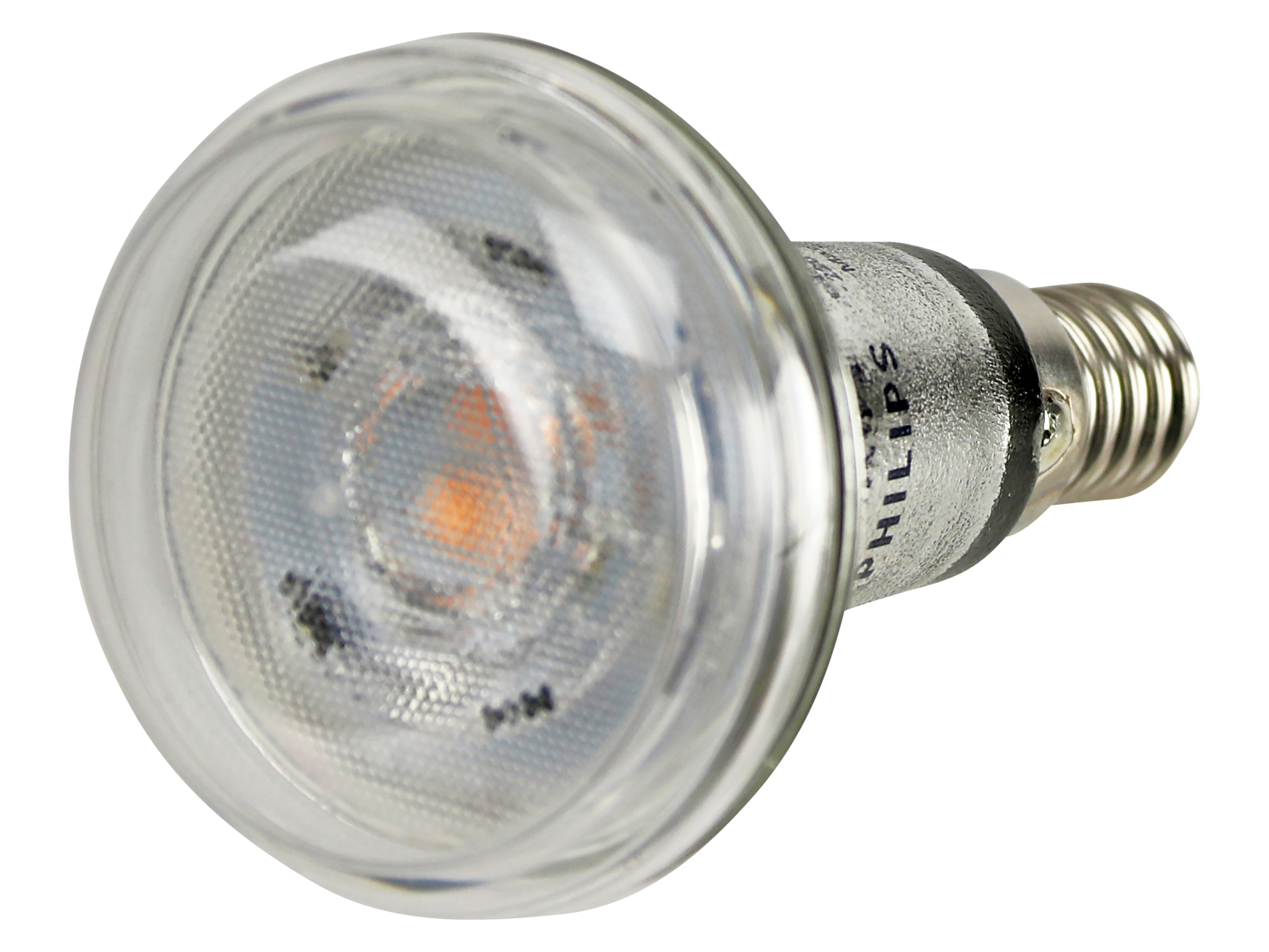 PHILIPS LED-Lampe LED 1,4W R50 E14, warmweiß, nicht dimmbar