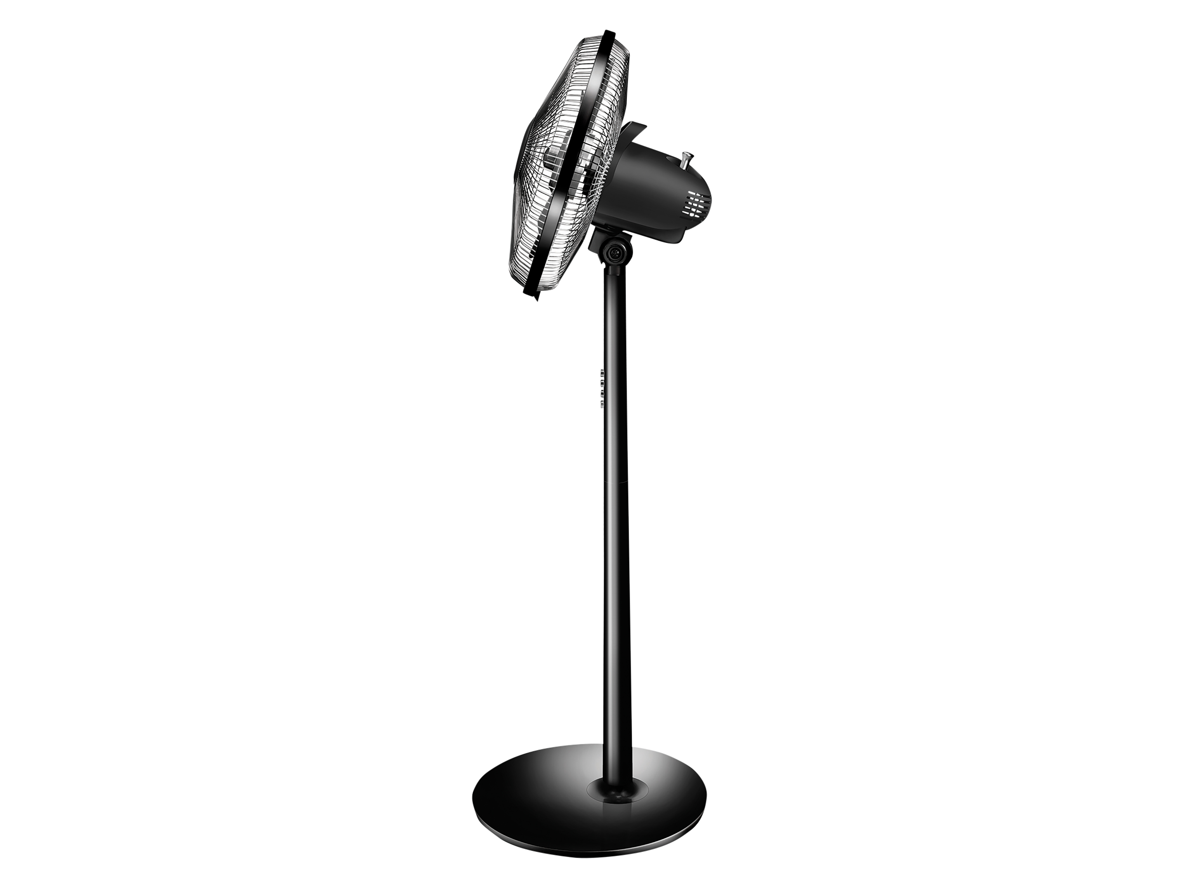 UNOLD Standventilator 86825, Silverline, 50 W, schwarz/silber