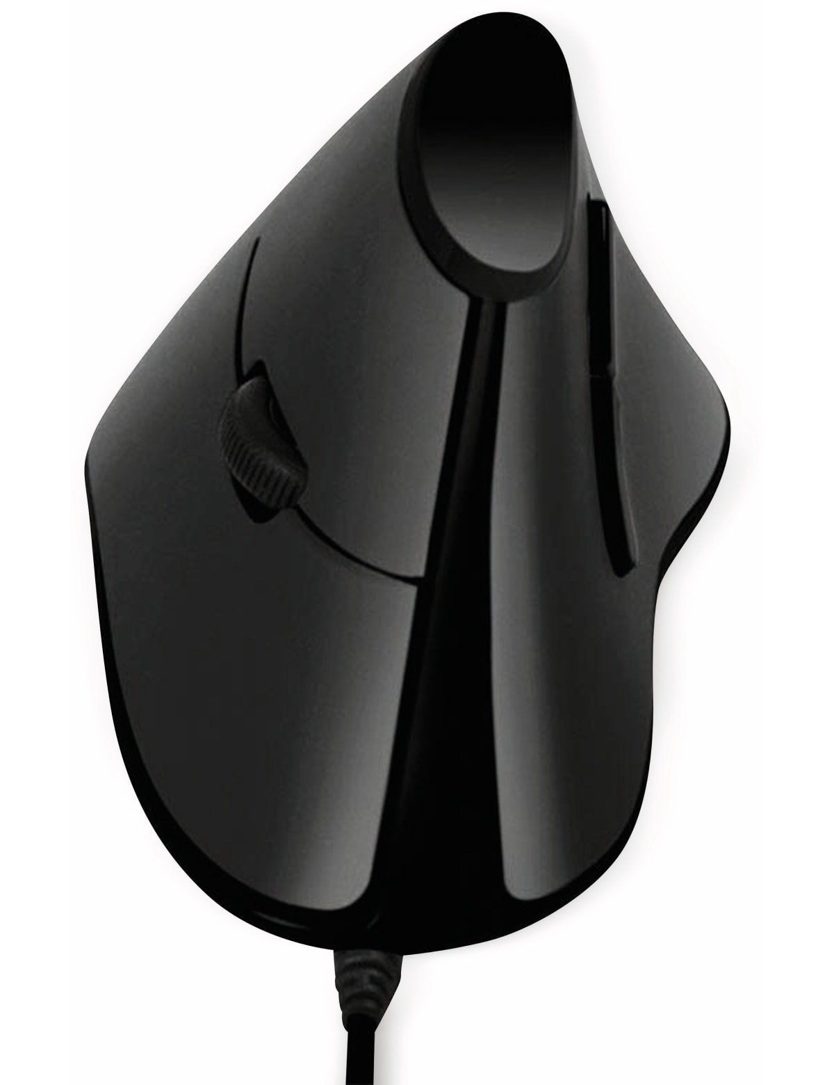 LOGILINK Ergonomic-Maus ID0158, USB, vertical, schwarz LOGILINK Ergonomic-Maus ID0158, USB, vertical, schwarz