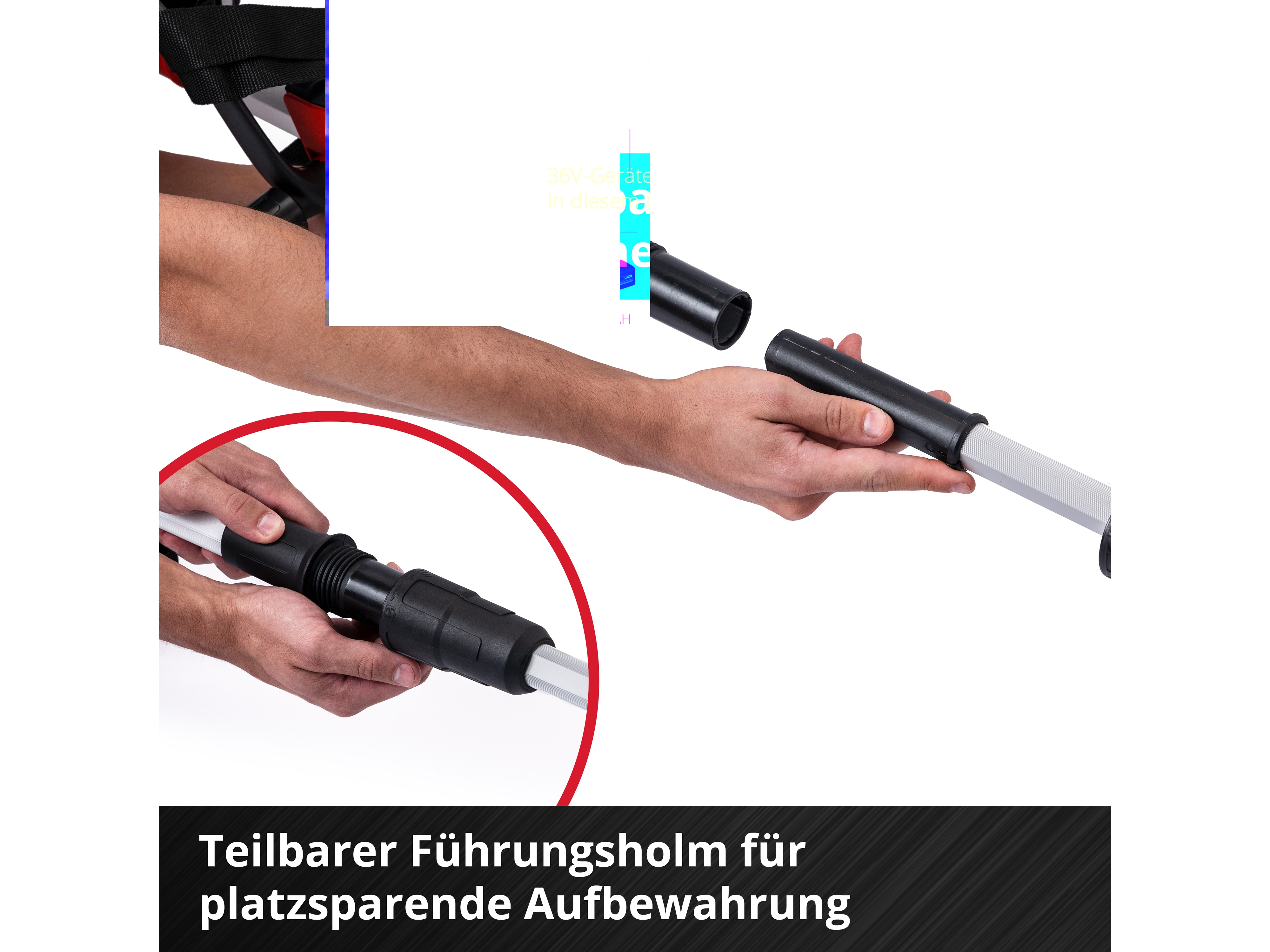 EINHELL Akku-Rasentrimmer GE-CT 36/30 Li E, Solo