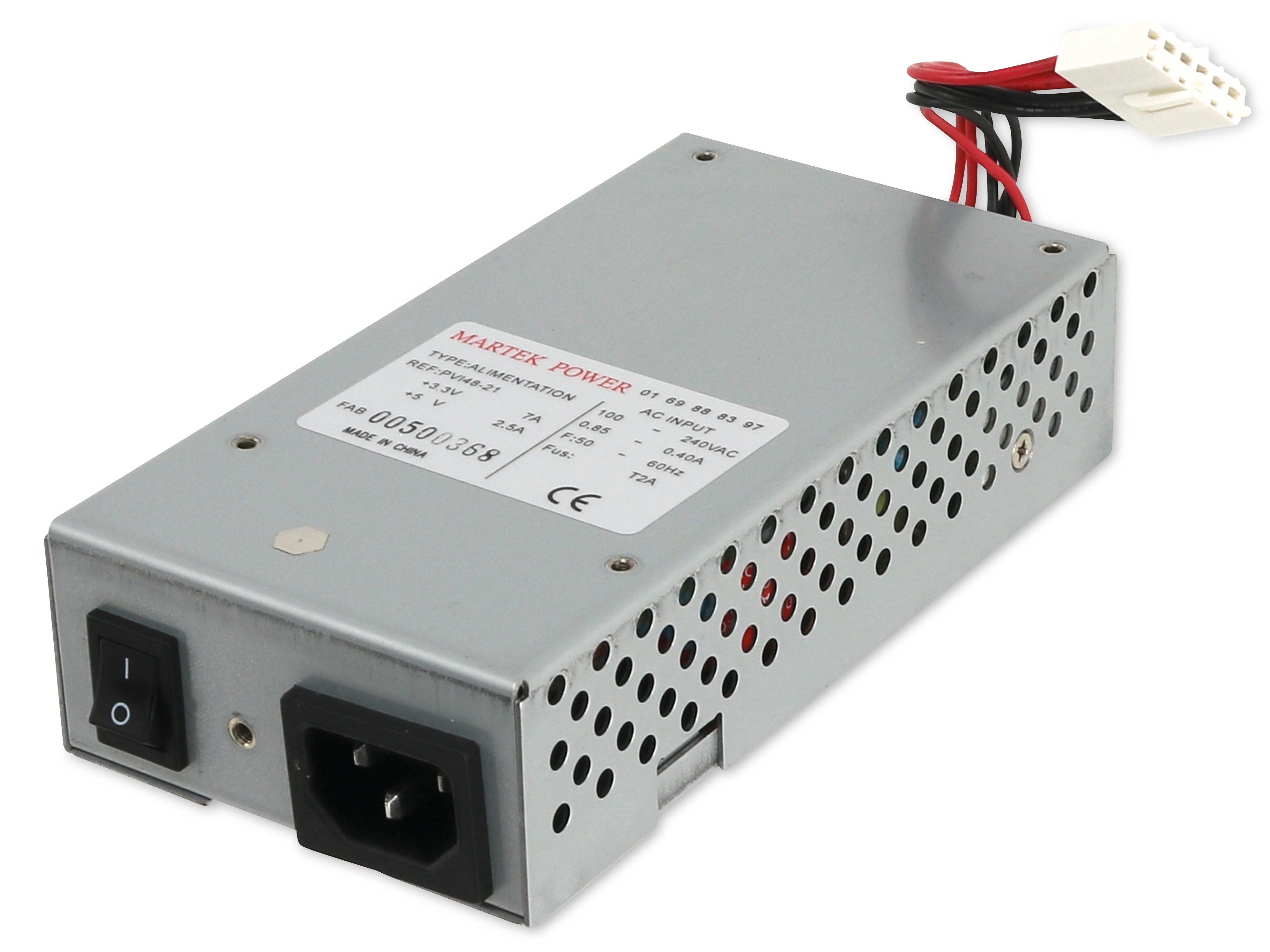 Schaltnetzteil, MARTEK POWER, 3,3 V-/7,0 A, 5 V-/2,5 A