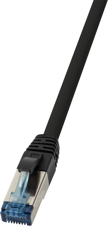 LOGILINK Patchkabel, PUR, Cat.6A, S/FTP, schwarz, 30 m LOGILINK Patchkabel, PUR, Cat.6A, S/FTP, schwarz, 30 m