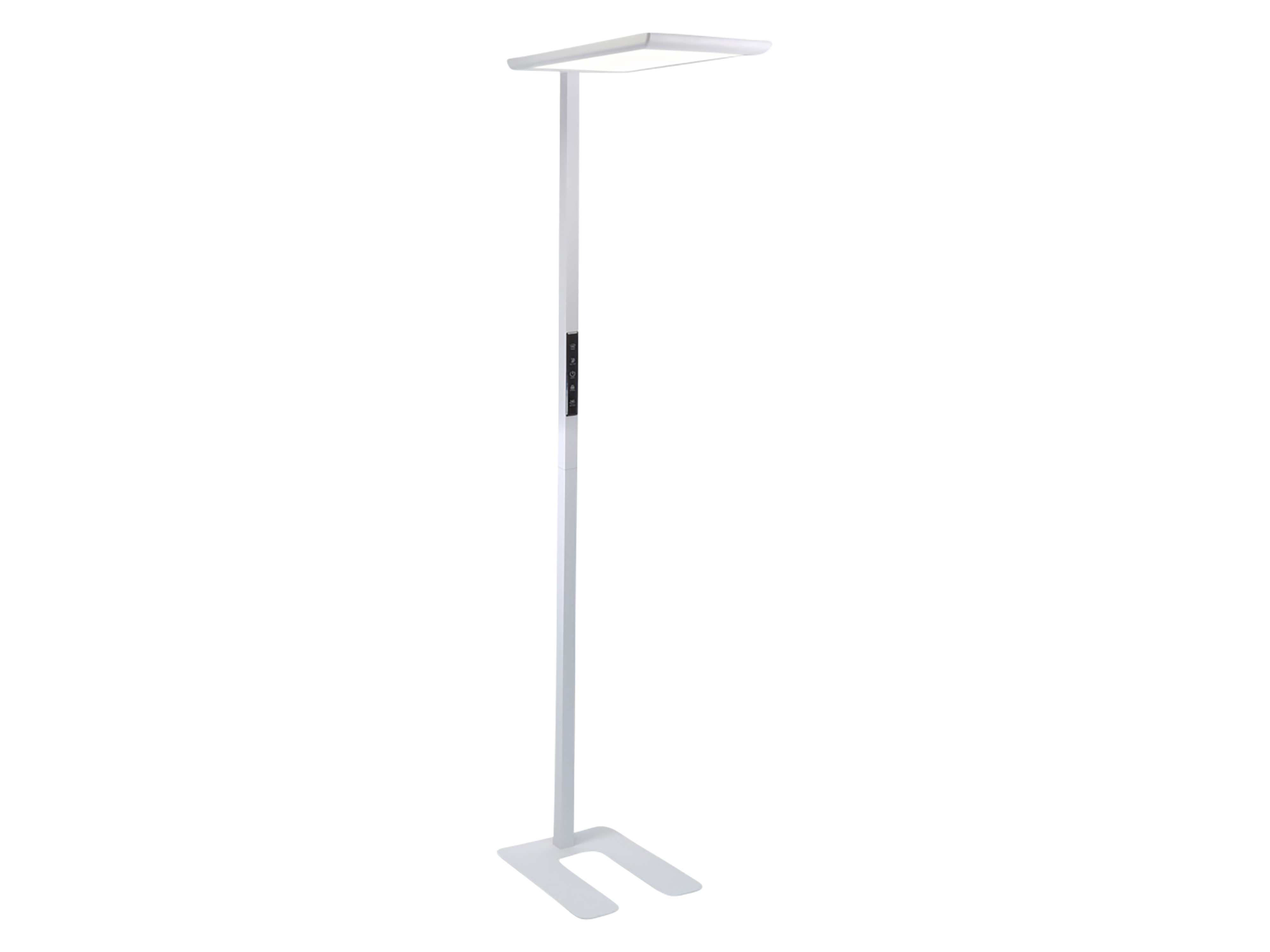 LUXULA LED-Büro-Stehleuchte, Up/Down, 100W, 4000K, EEK: F, 7000lm, IP20, dimmbar, weiß LUXULA LED-Büro-Stehleuchte, Up/Down, 100W, 4000K, EEK: F, 7000lm, IP20, dimmbar, weiß