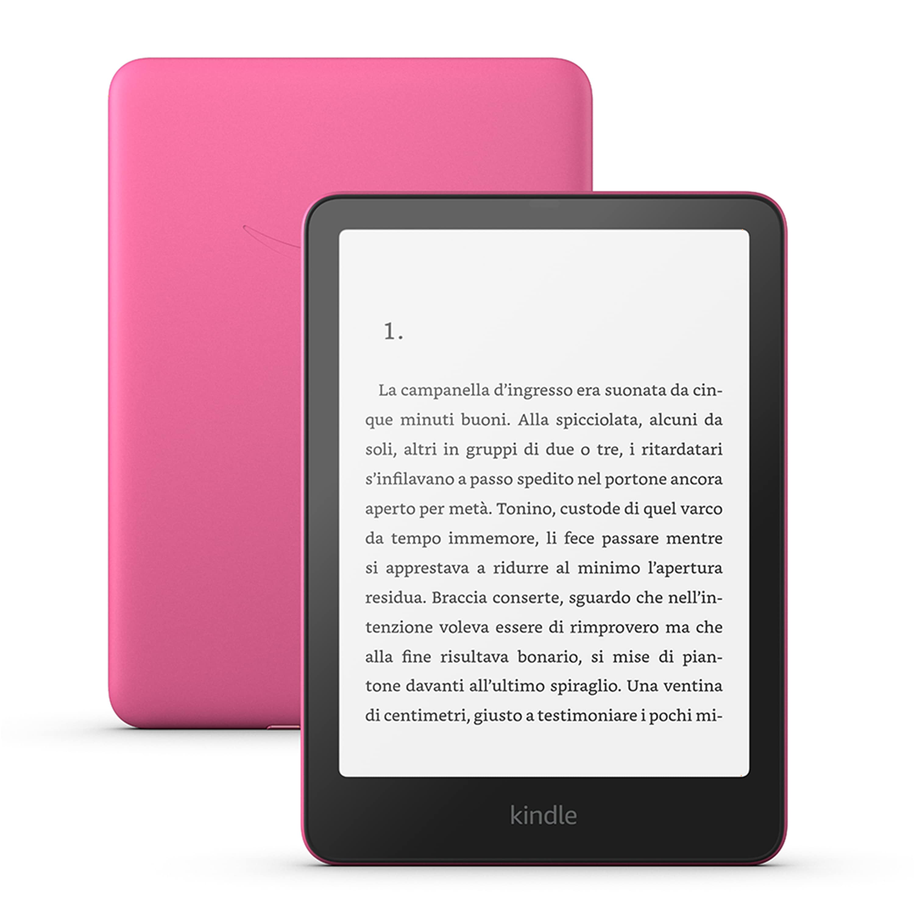 AMAZON E-Book Reader Kindle Paperwhite (2024) pink mit Werbung AMAZON E-Book Reader Kindle Paperhwite (2024) pink mit Werbung