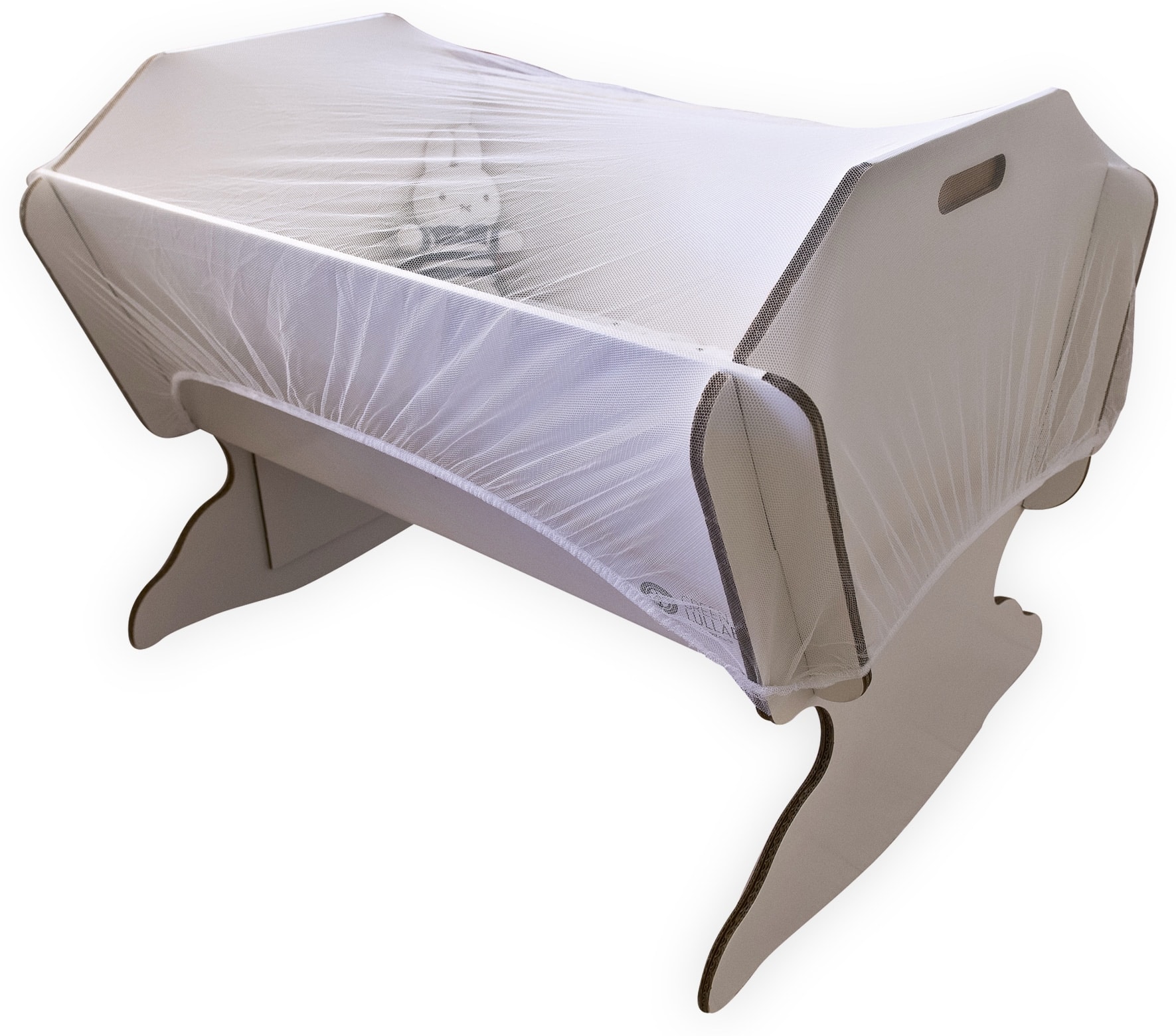 Moskitonetz, 145x74x82,5 cm, Weiß