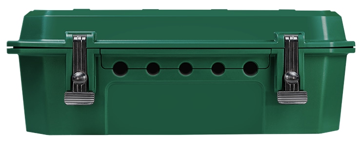 LOGILINK Kabelschutzbox LPS284, 4-fach, Steckerleiste, IP54, grün