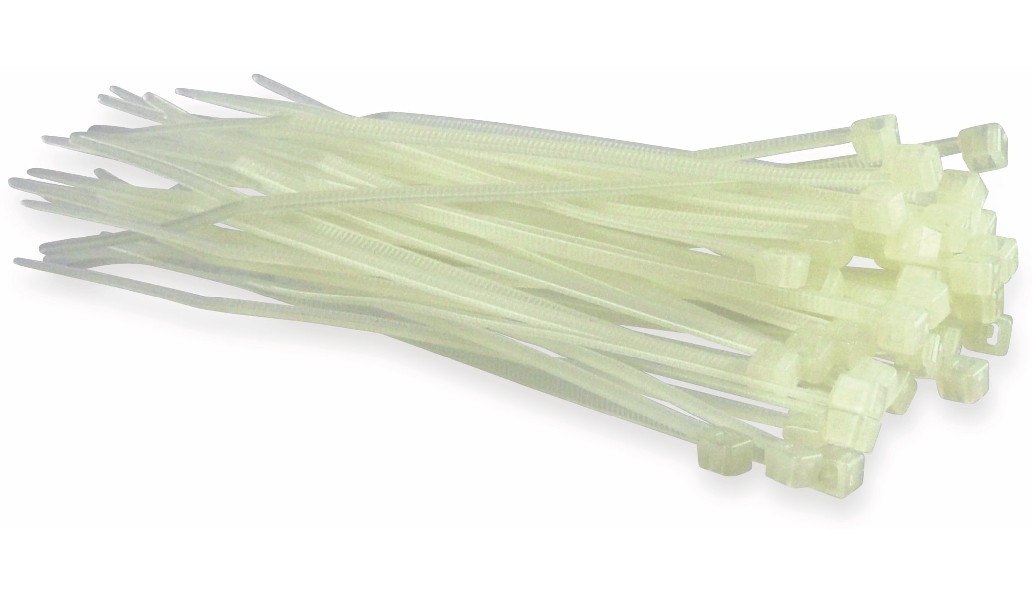 Kabelbinder, 100x 2,5 mm, natur, 100 Stück Kabelbinder, 100x2,5 mm, natur, 100 Stück