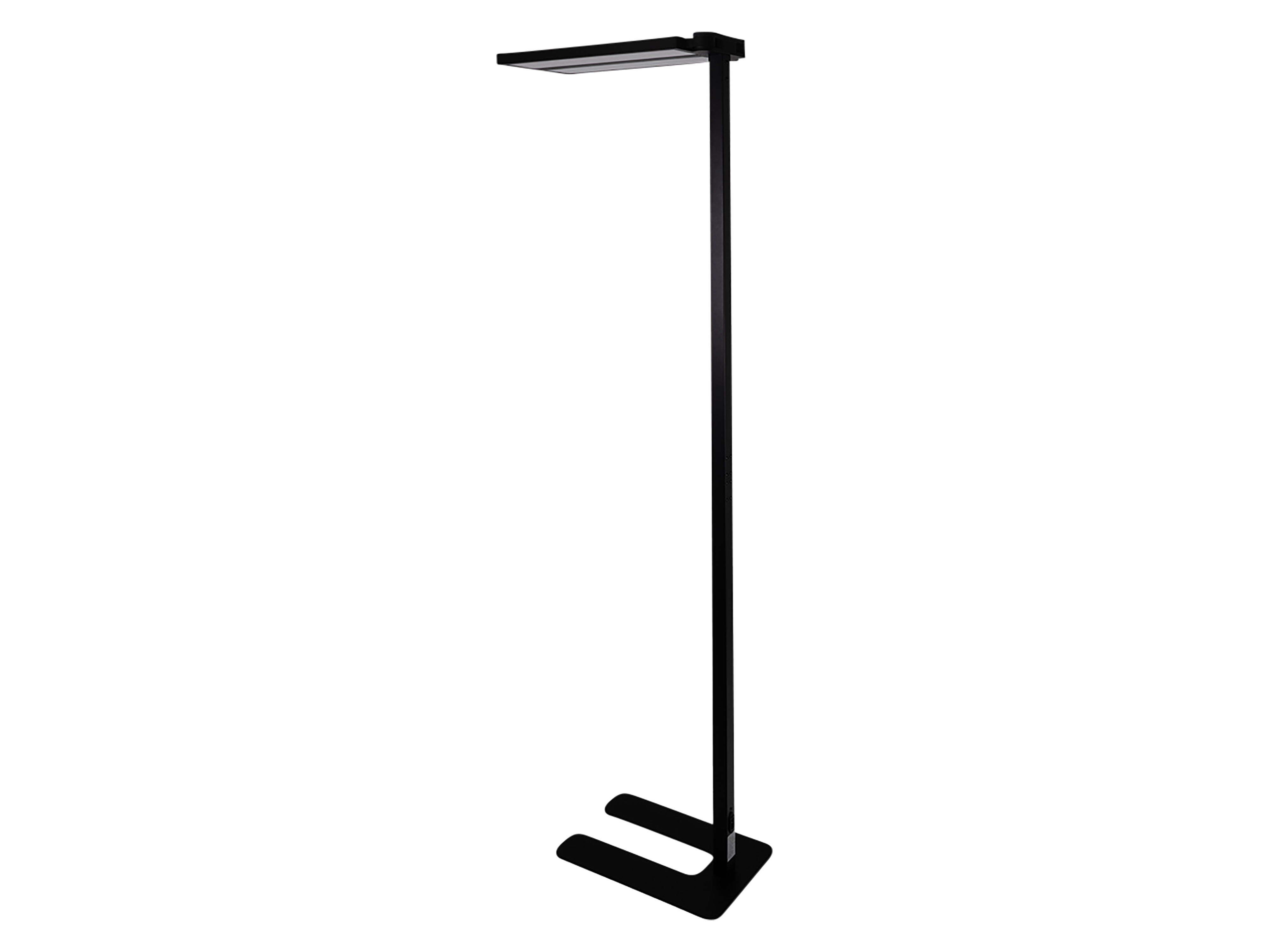 LUXULA LED-Büro-Stehleuchte, Up/Down, 120W, 4000K, EEK: F, 8500lm, IP20, dimmbar, schwarz