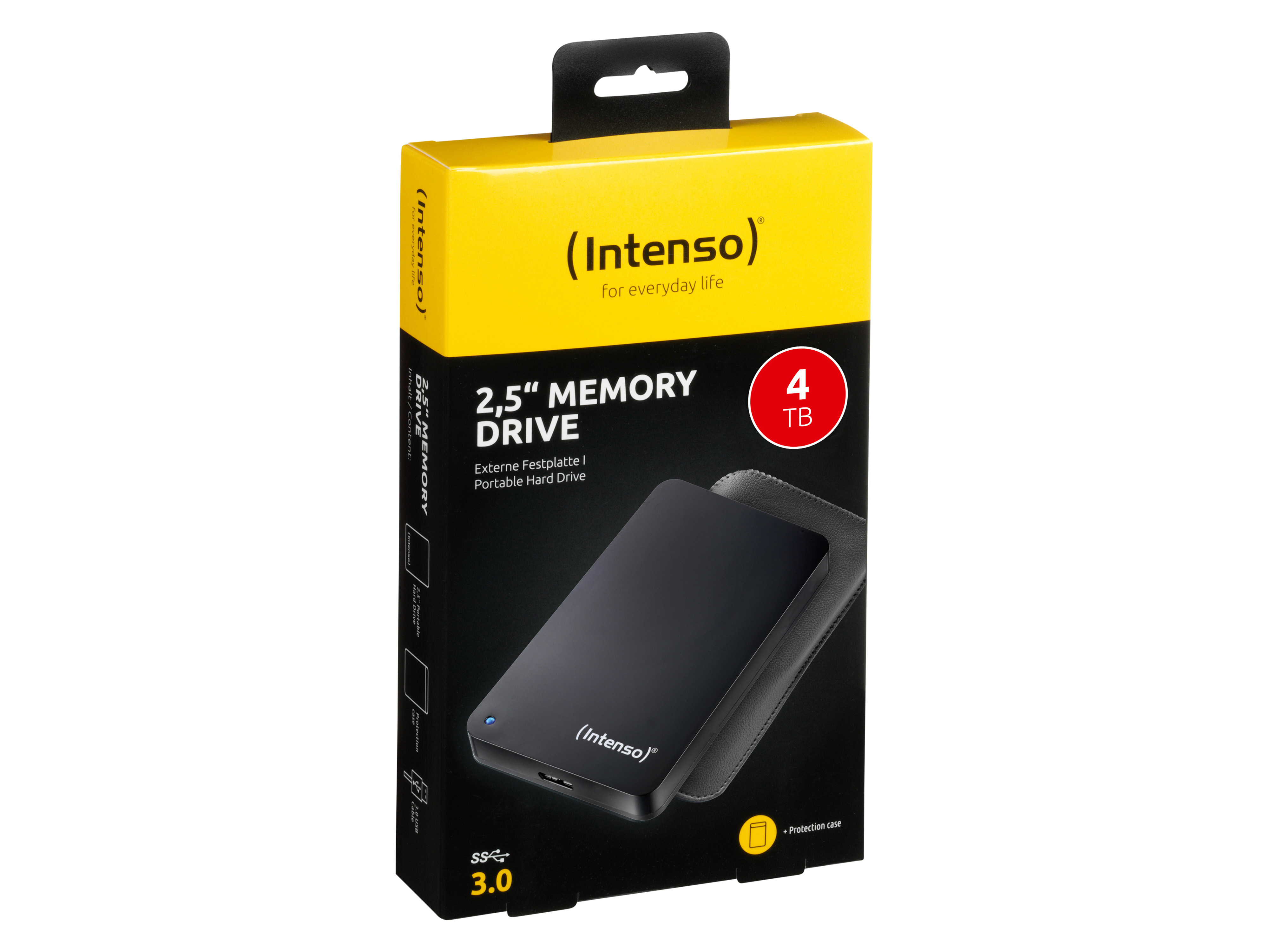 INTENSO USB 3.0 HDD Memory Drive, 4TB, 6,35 cm (2,5")