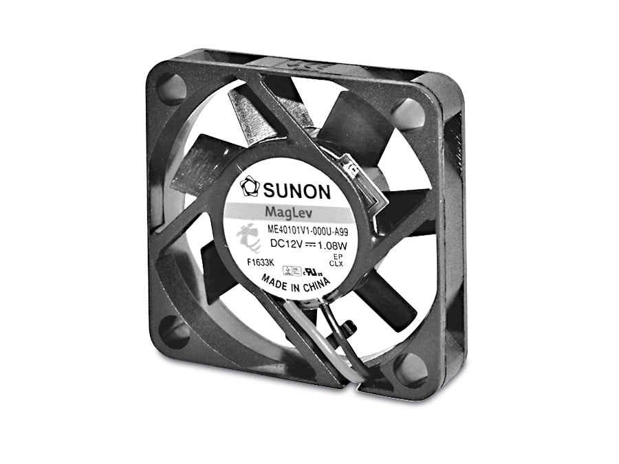 SUNON Axiallüfter MF40101V11000UA99, 40x40x10 mm, 12 V- SUNON Axiallüfter MF40101V11000UA99, 40x40x10 mm, 12 V-