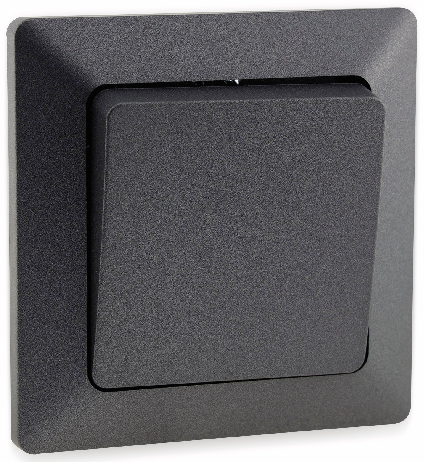 MILOS Taster 23042, 10A/250V~, anthrazit MILOS Taster 23042, 10A/250V~, anthrazit