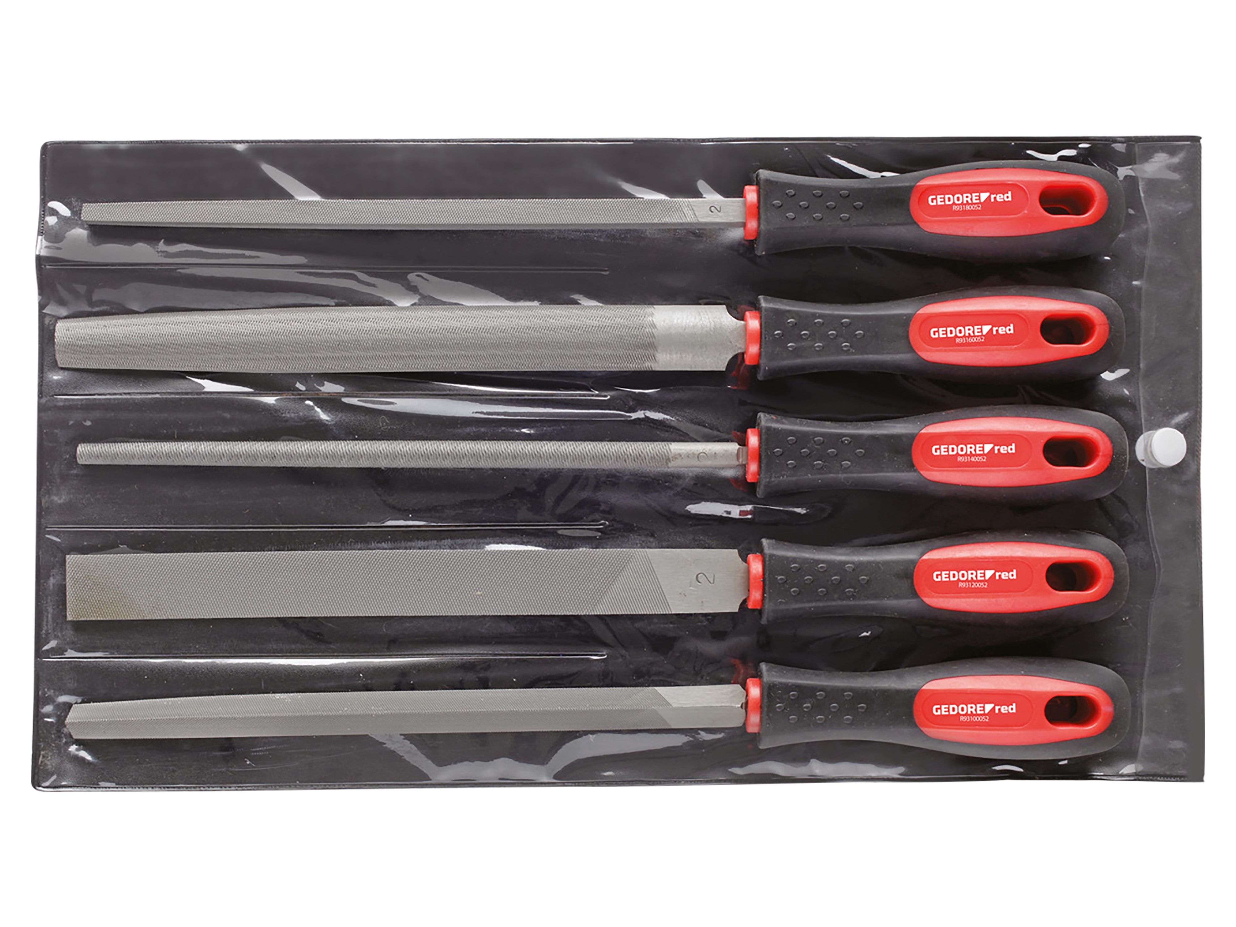 GEDORE RED Feilensatz, R93000005, 5-teilig
